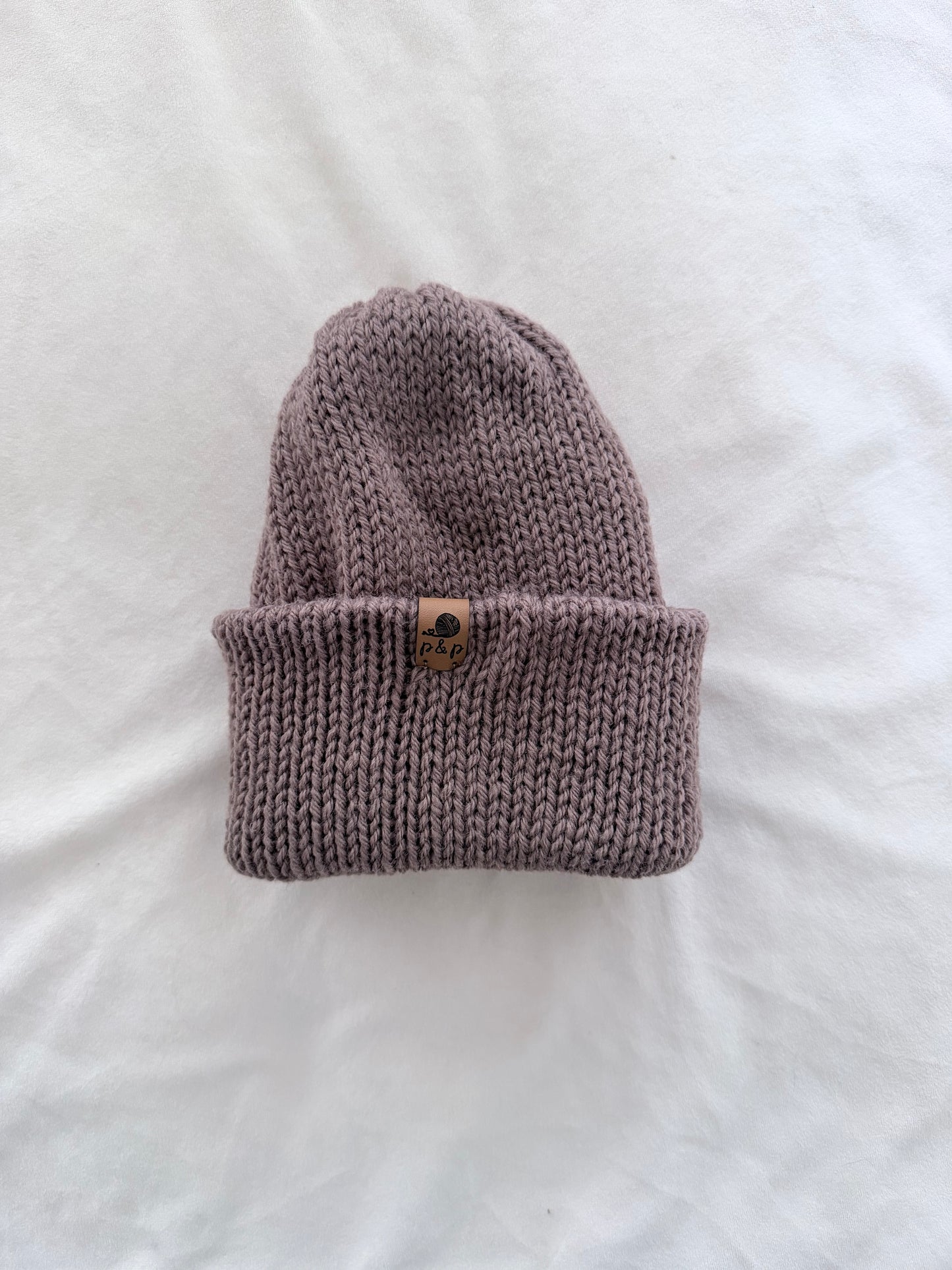 Ready-to-Ship Adult Alpine Beanie | Taupe