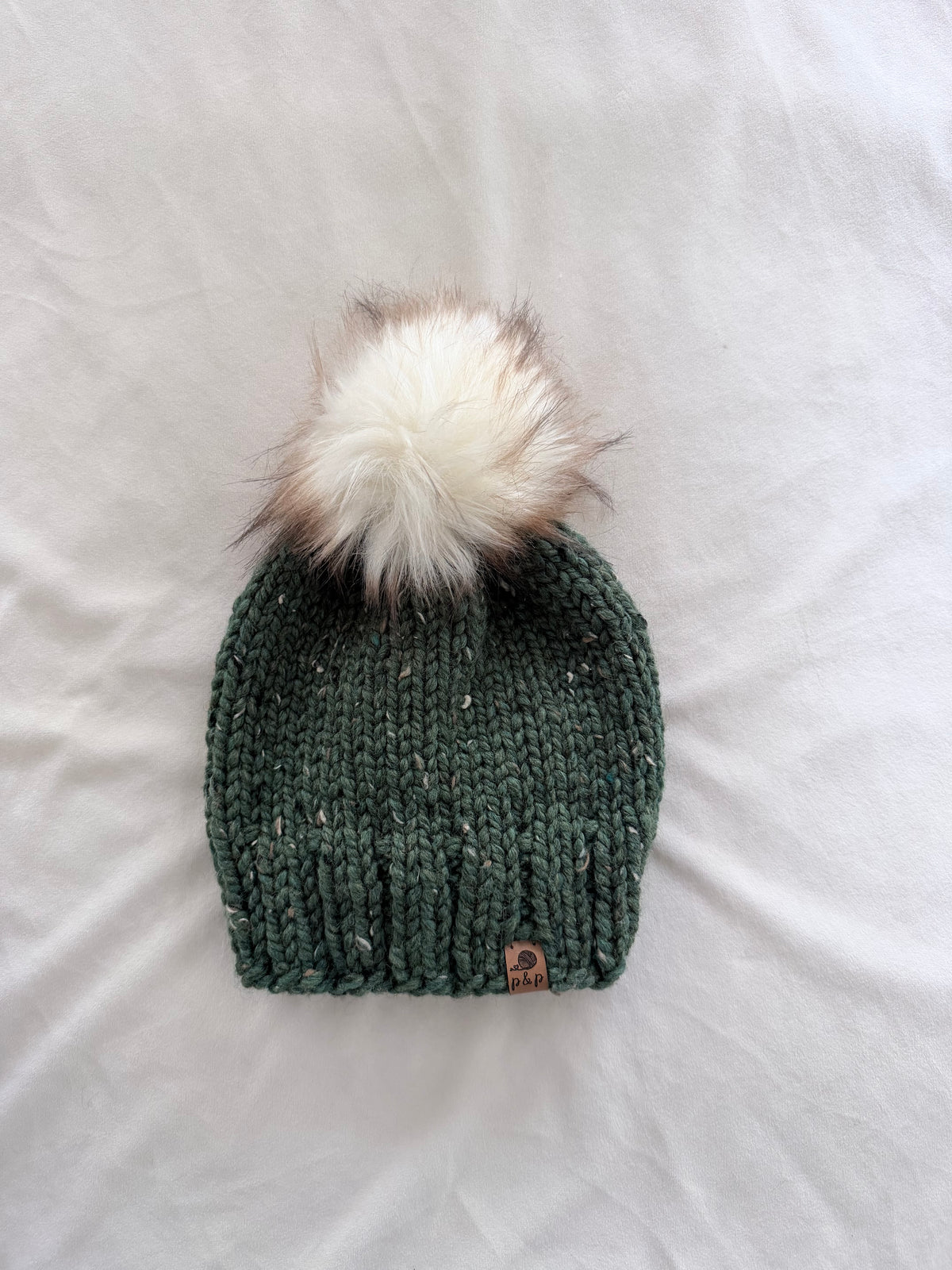 Ready-to-Ship Adult Knit Hat | Kale