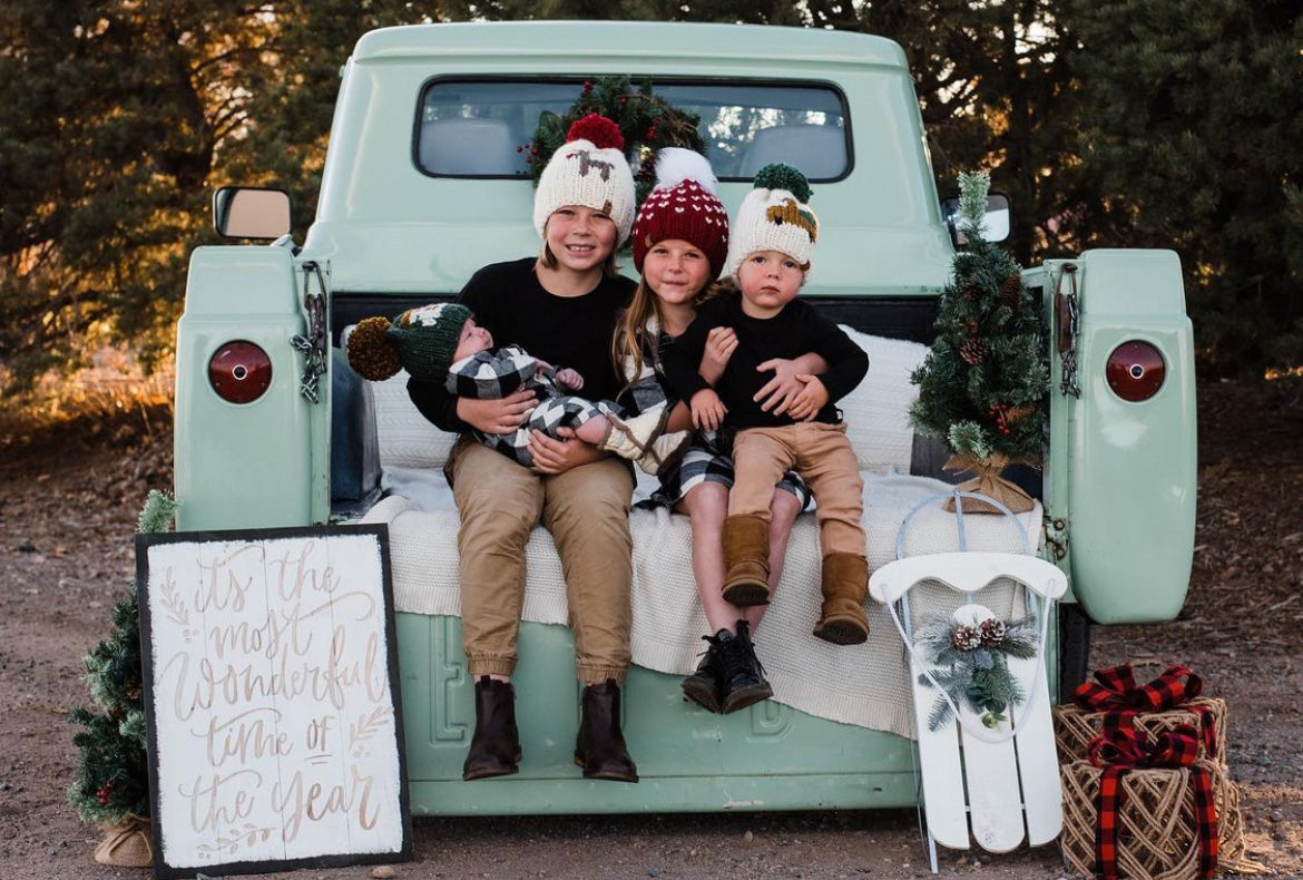 Christmas Truck Hat