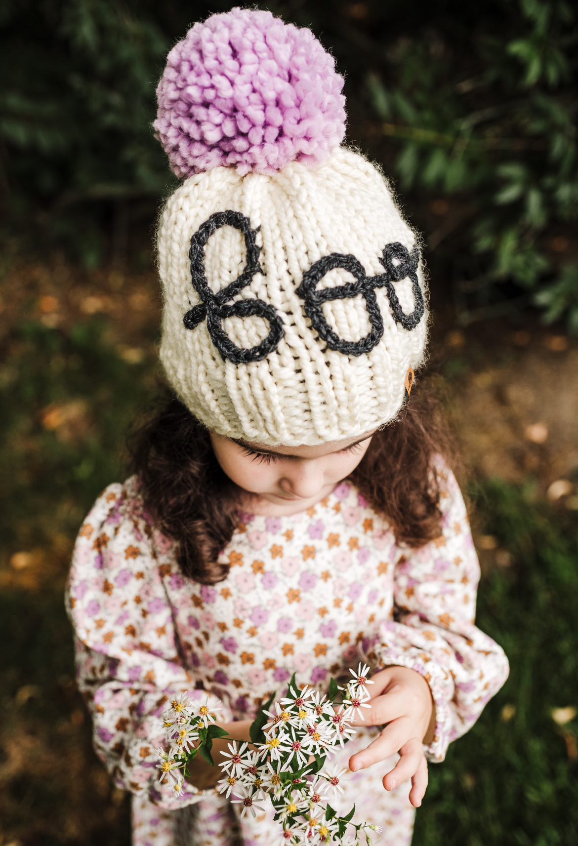 Embroidered Boo Hat