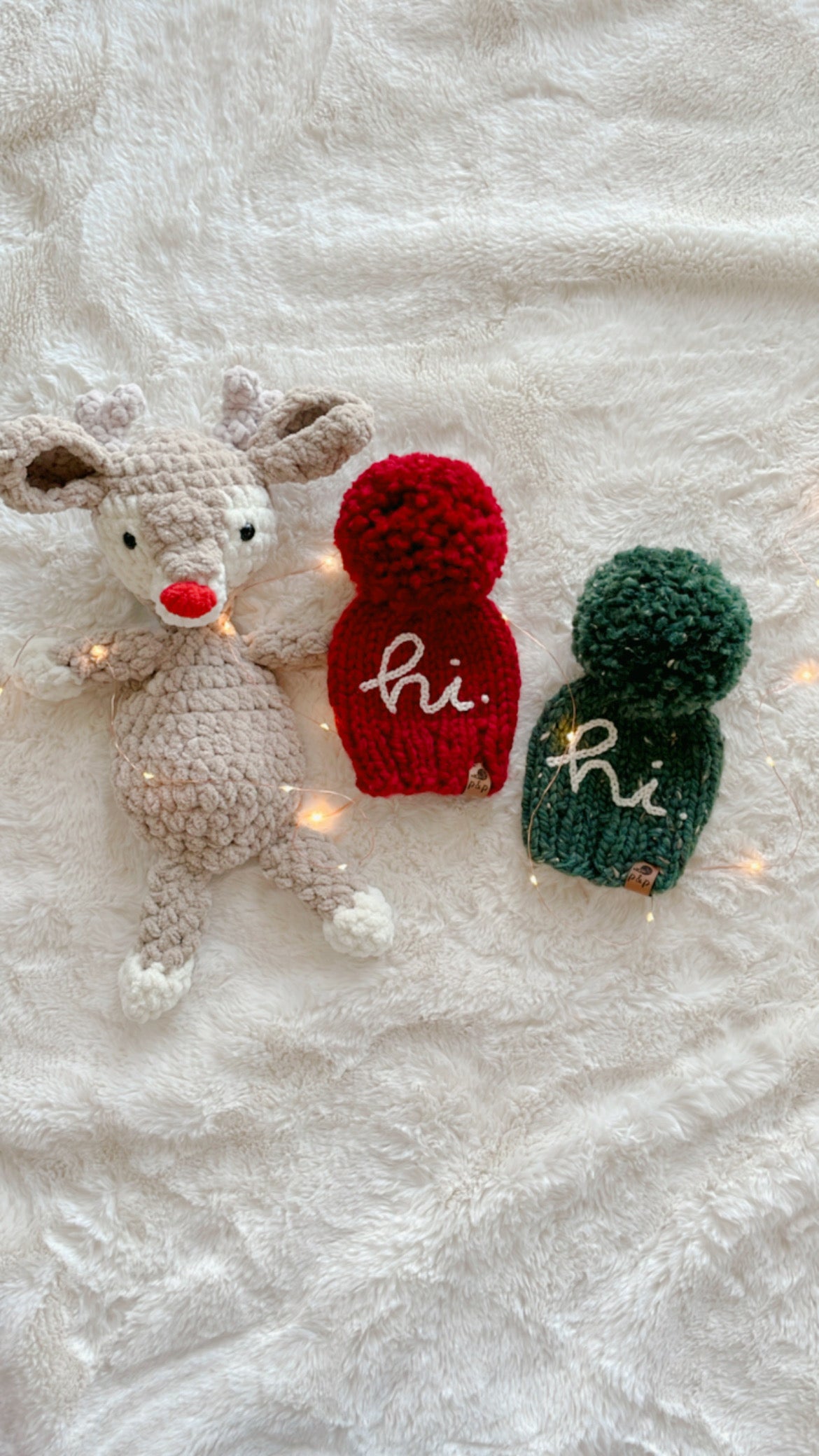 Embroidered Christmas Hi Hat
