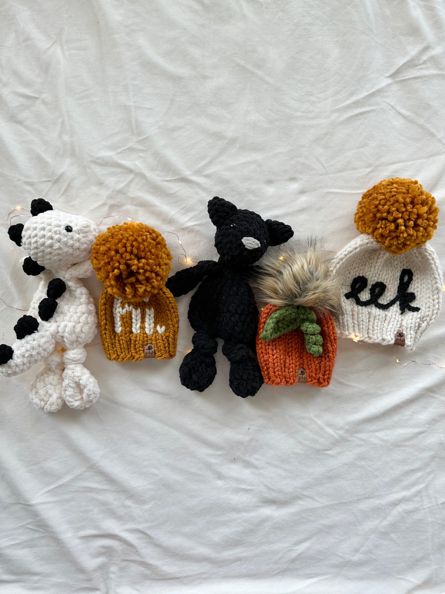 Embroidered Eek Hat