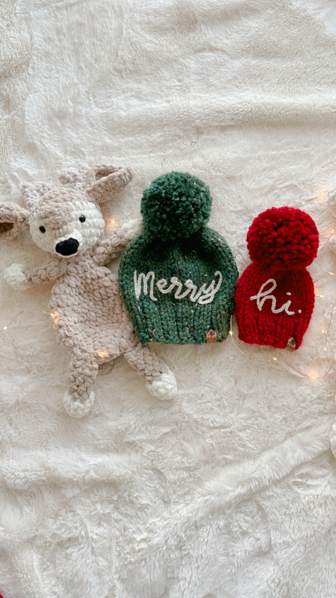Embroidered Christmas Hi Hat