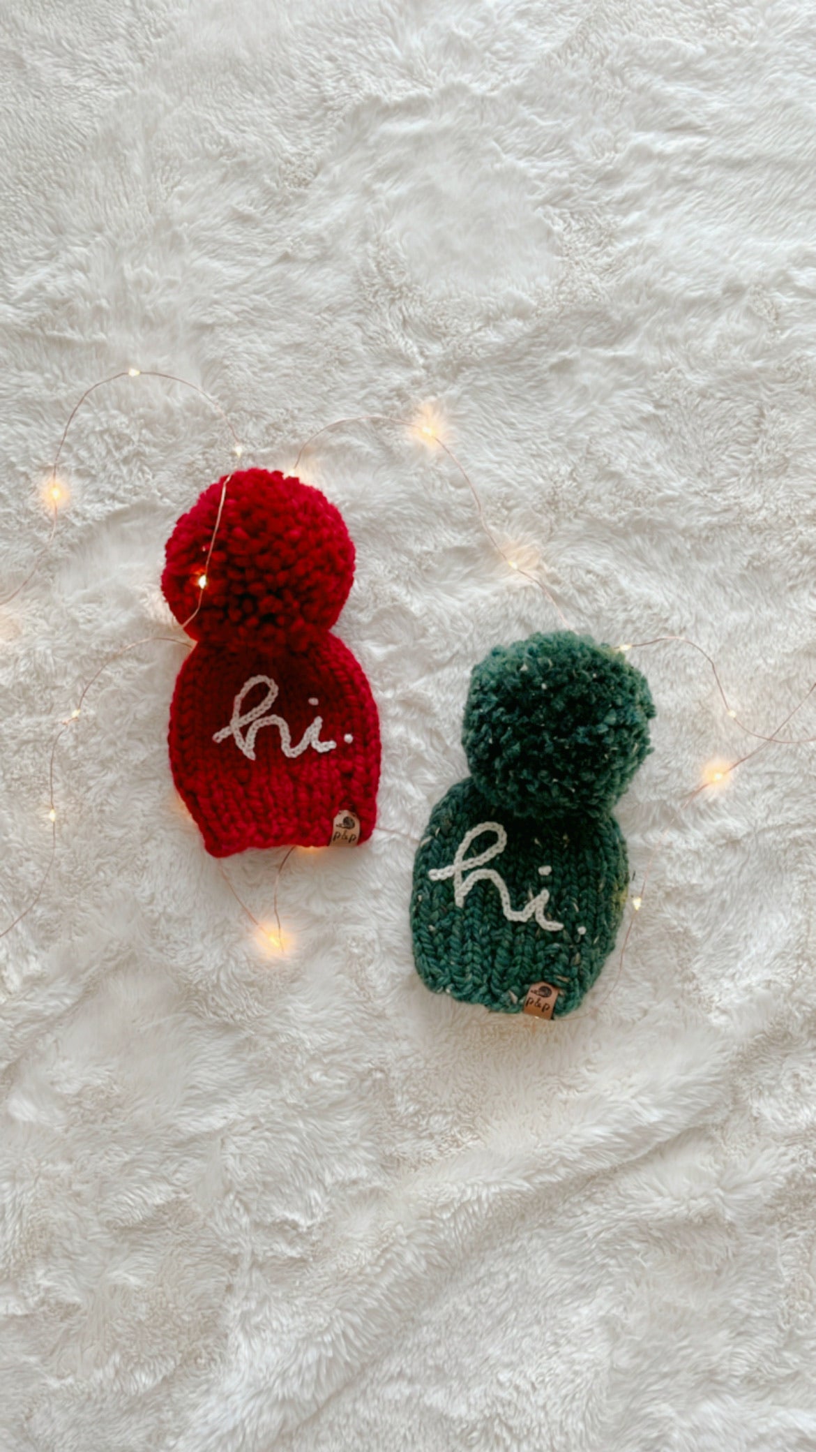 Embroidered Christmas Hi Hat