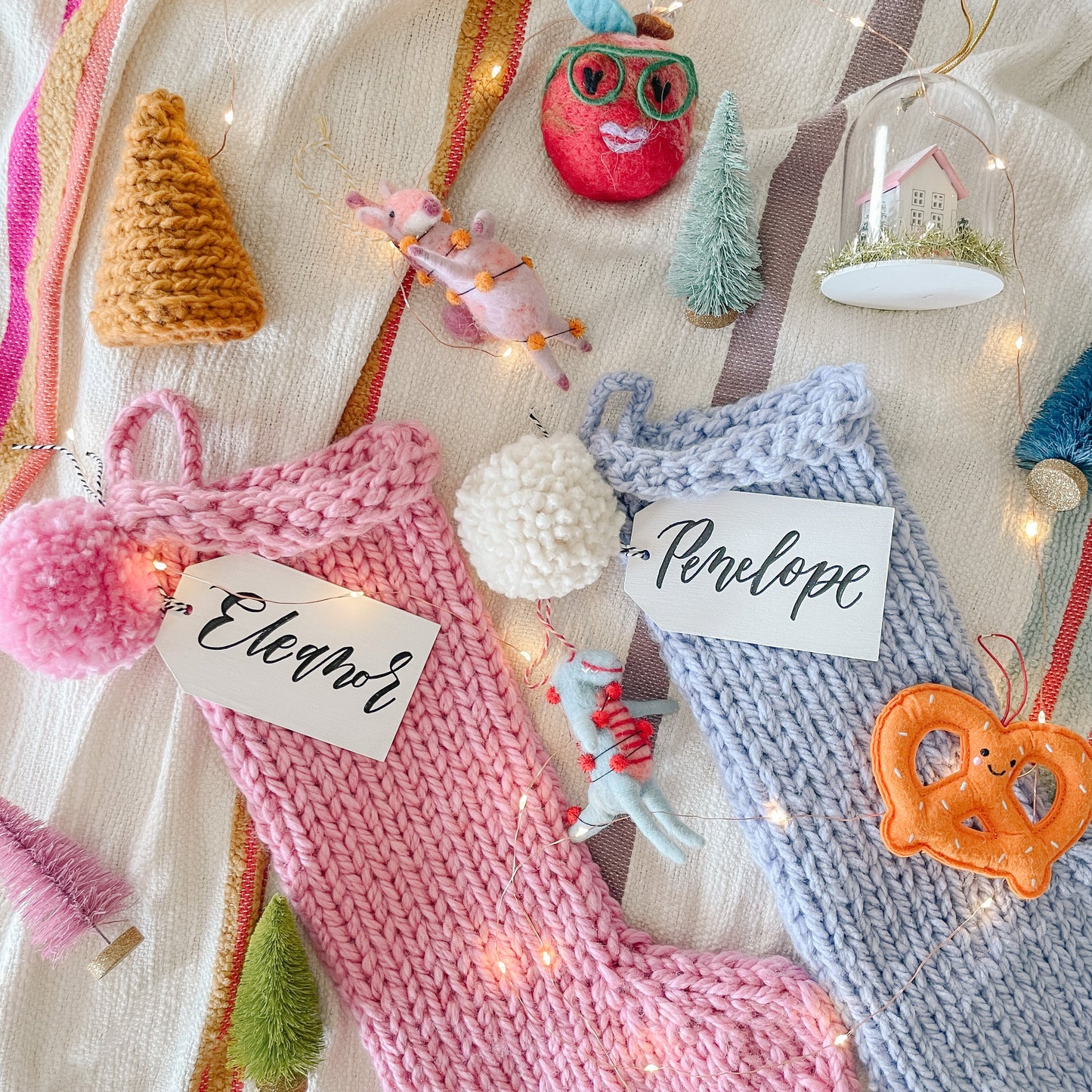 Classic Hand Knit Stocking