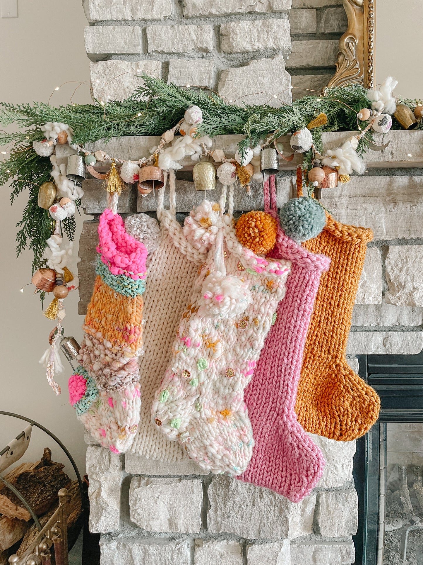 Classic Hand Knit Stocking