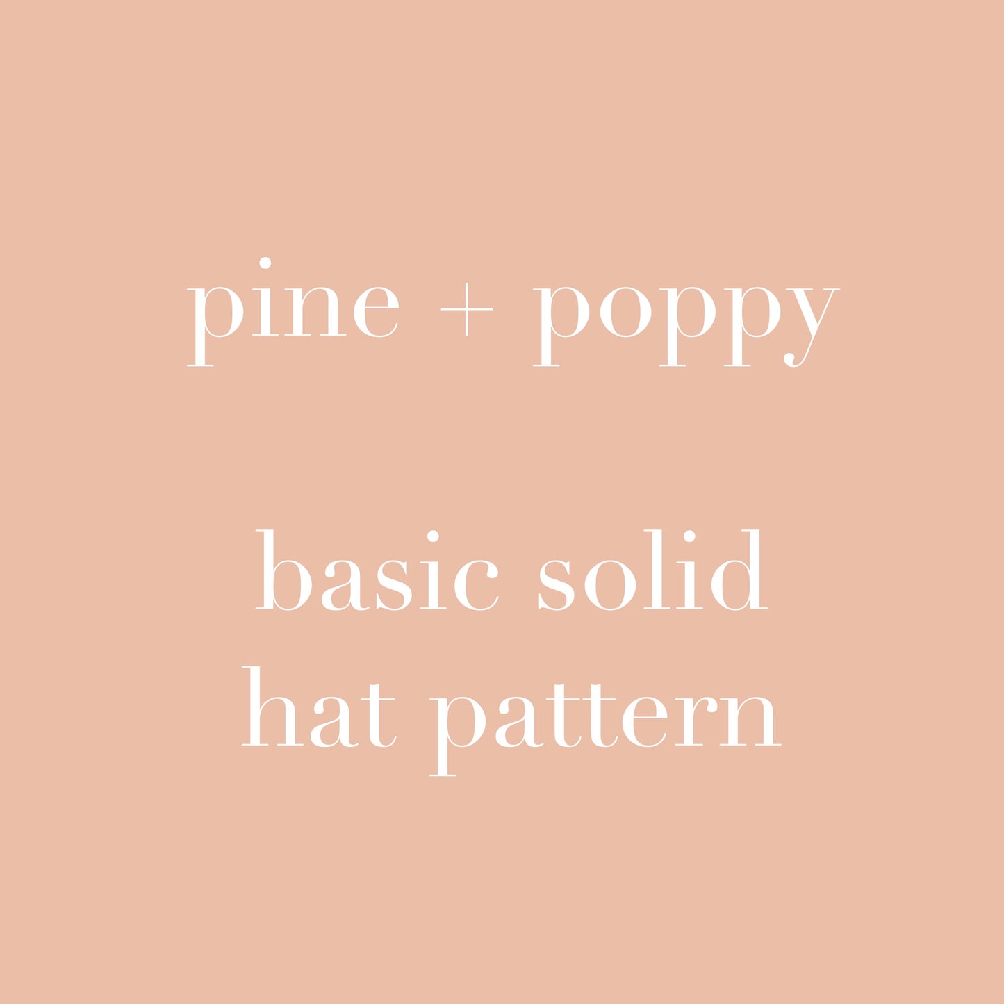 Basic Hat Knitting Pattern- beginner friendly!