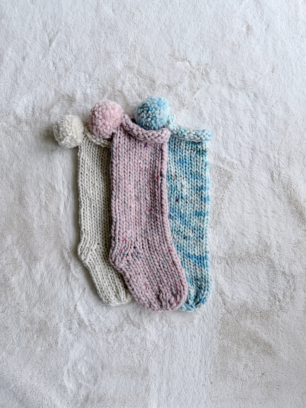 Hand Knit Christmas Stocking | Glacier Creek