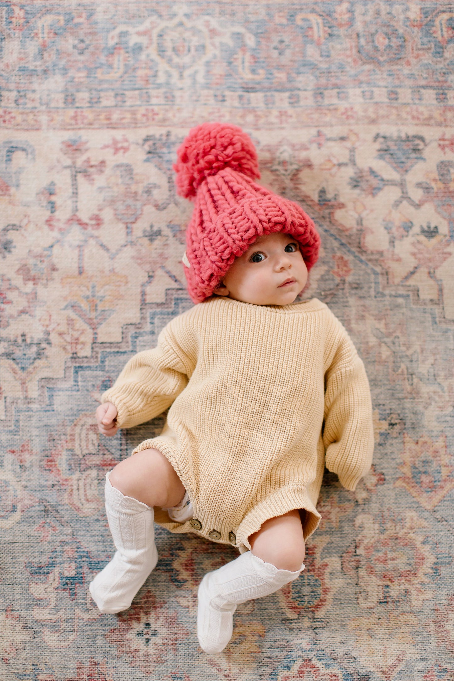Heirloom Knit Denali Hat Pattern- Baby (Digital Download) | Pine & Poppy