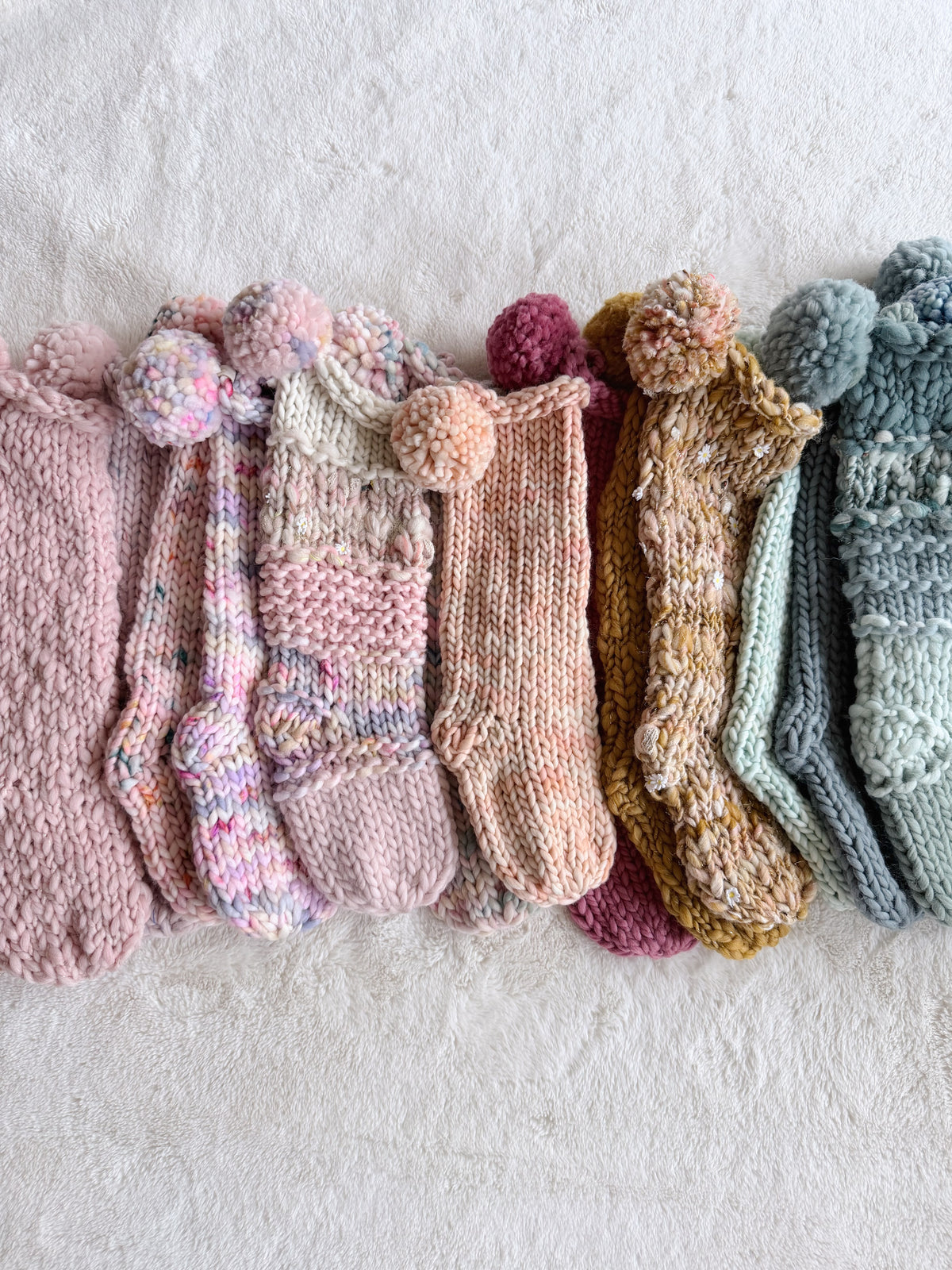 Hand Knit Christmas Stocking | Raspberry Ridge
