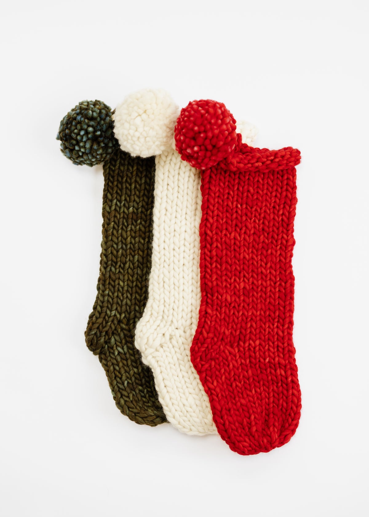 Heirloom Knit Christmas Stocking Pattern (Digital Download) | Pine & Poppy