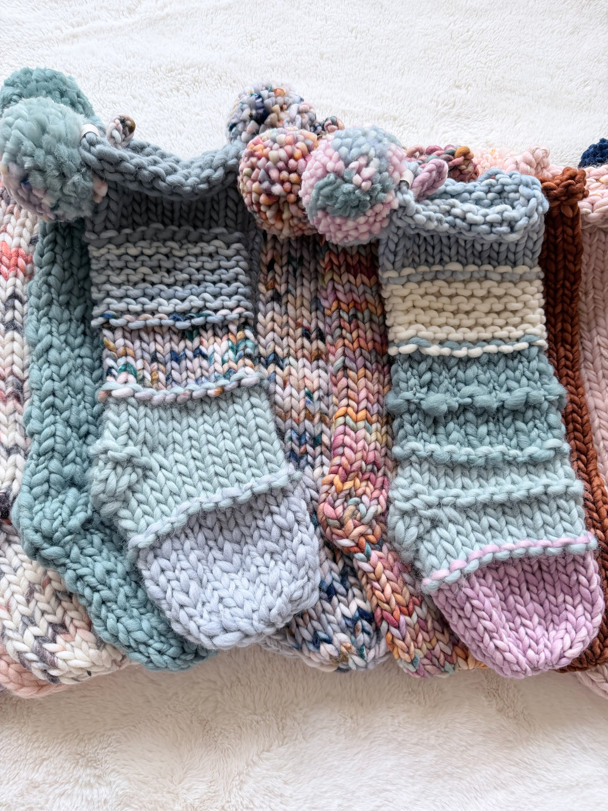 Hand Knit Christmas Stocking | Painted Hills