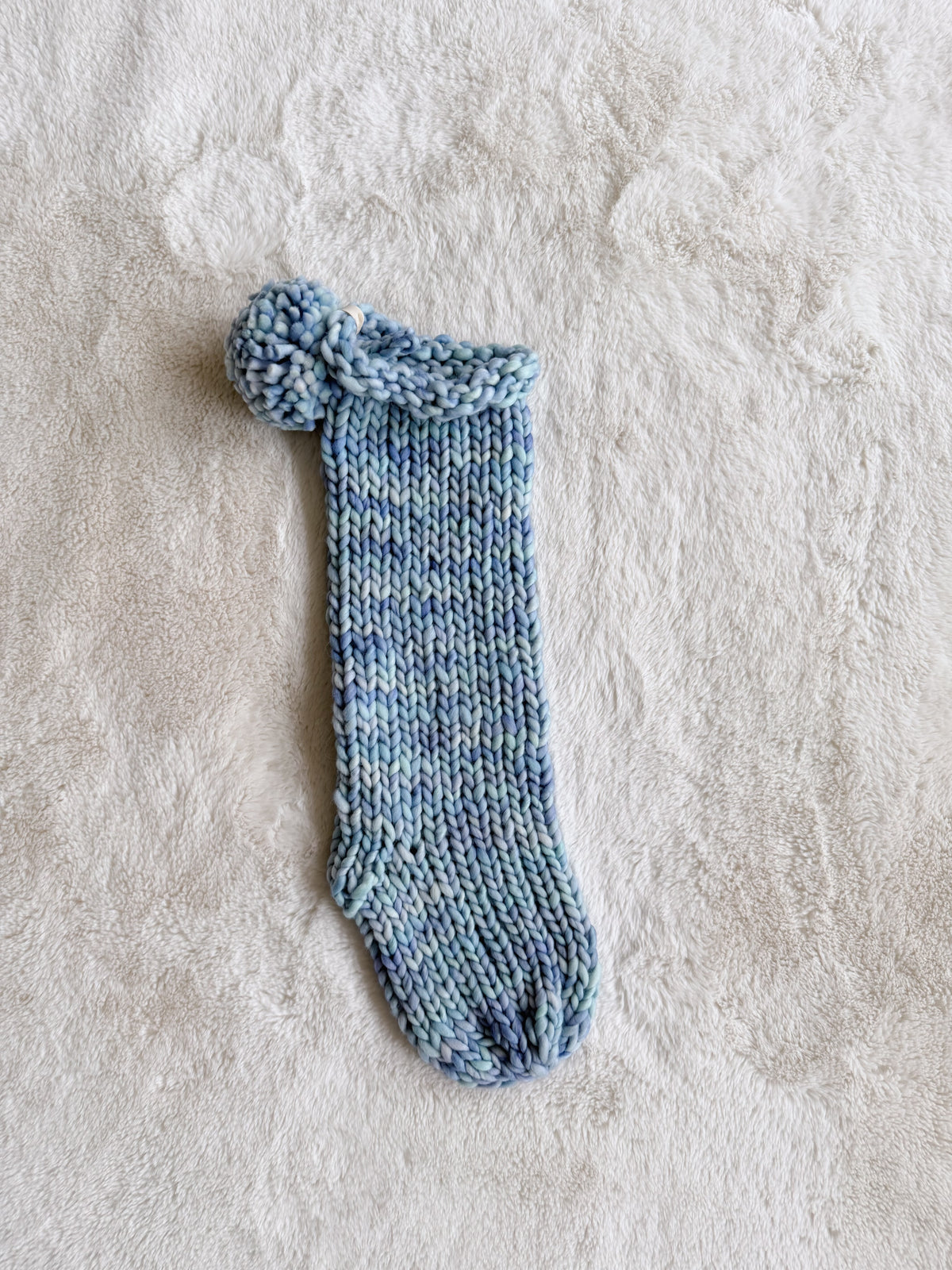 Hand Knit Christmas Stocking | Eagle River