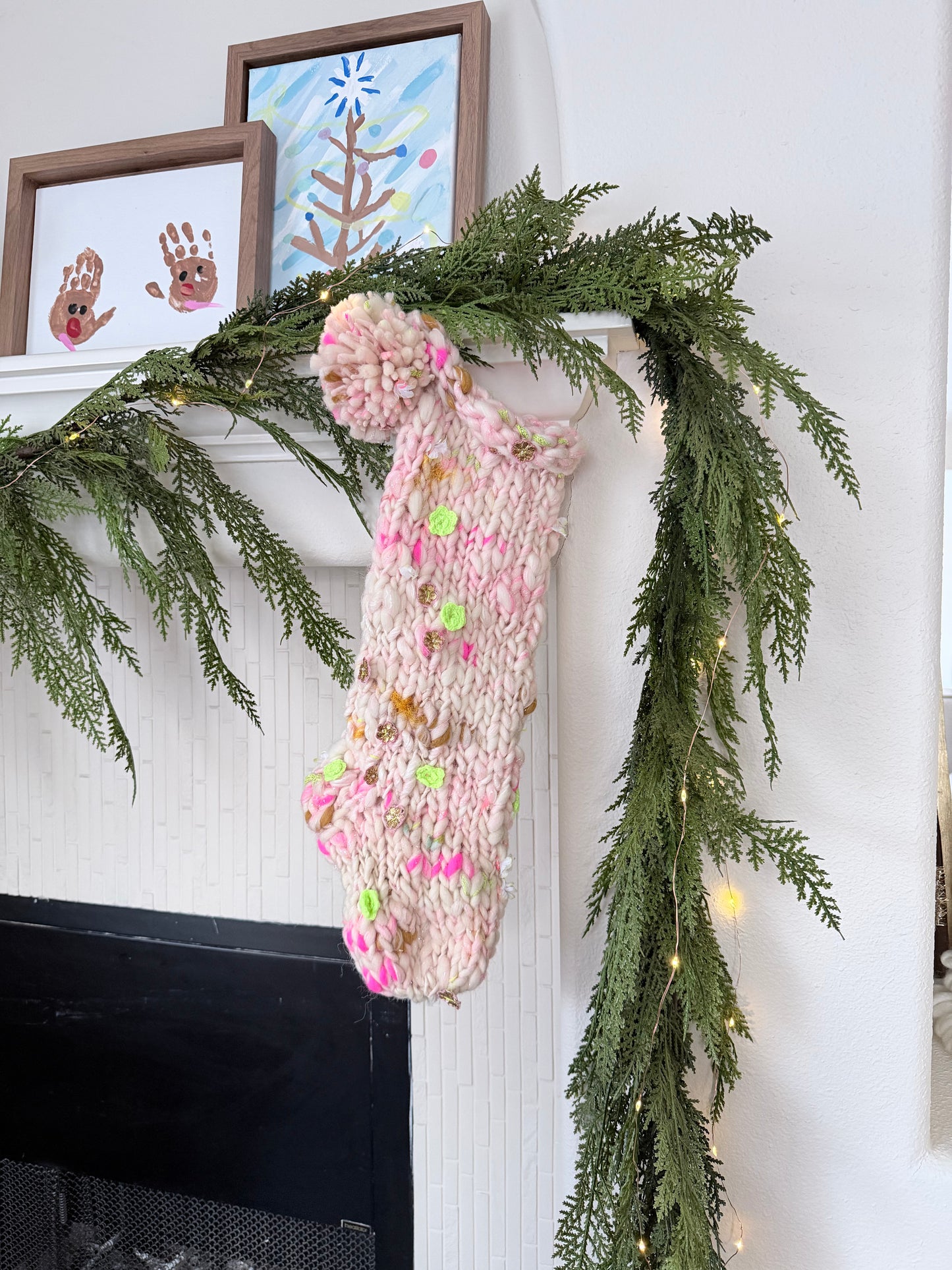 Ready to ship stocking Daisy