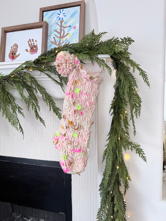 Ready to ship stocking Daisy