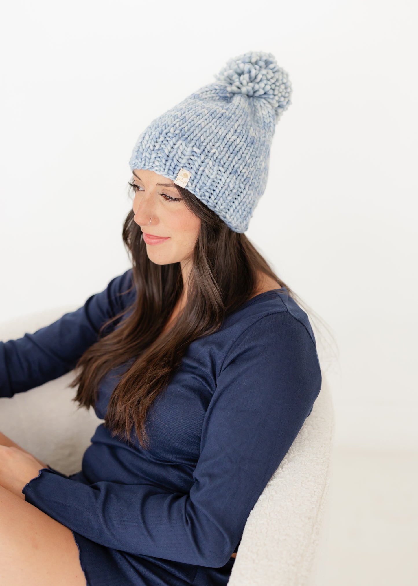 Heirloom Knit Basic Hat Pattern (Beginner Friendly Digital Download) | Pine & Poppy