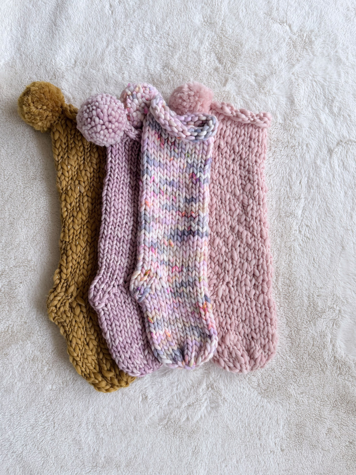 Hand Knit Christmas Stocking | Orchid Valley