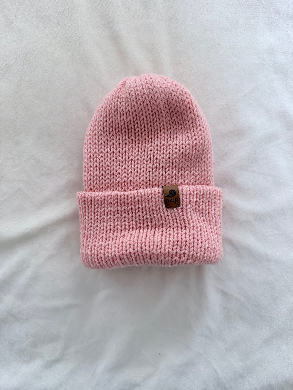 Ready-to-Ship Adult Alpine Beanie | Blush Pink
