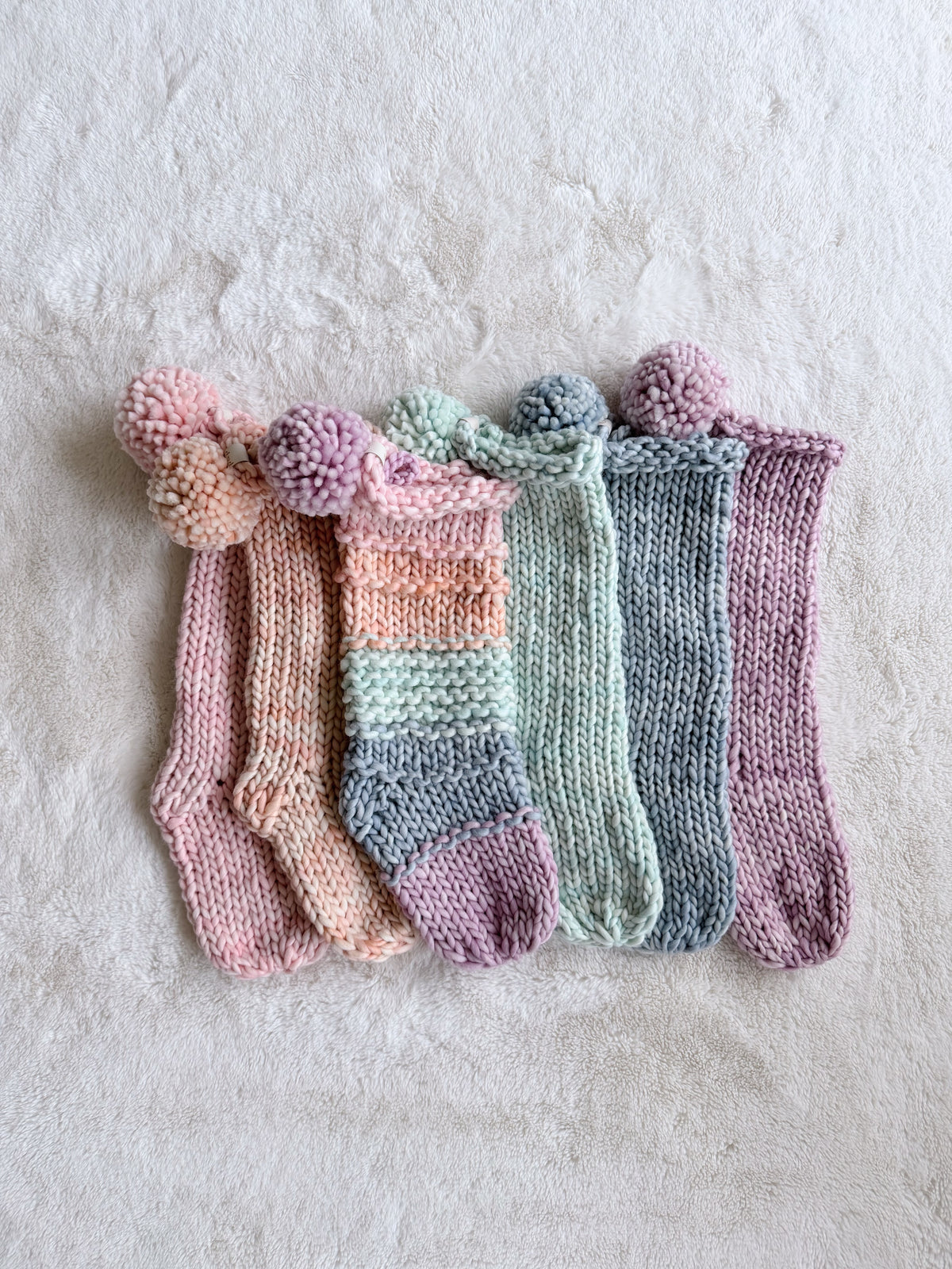 Hand Knit Christmas Stocking | Candy Ridge