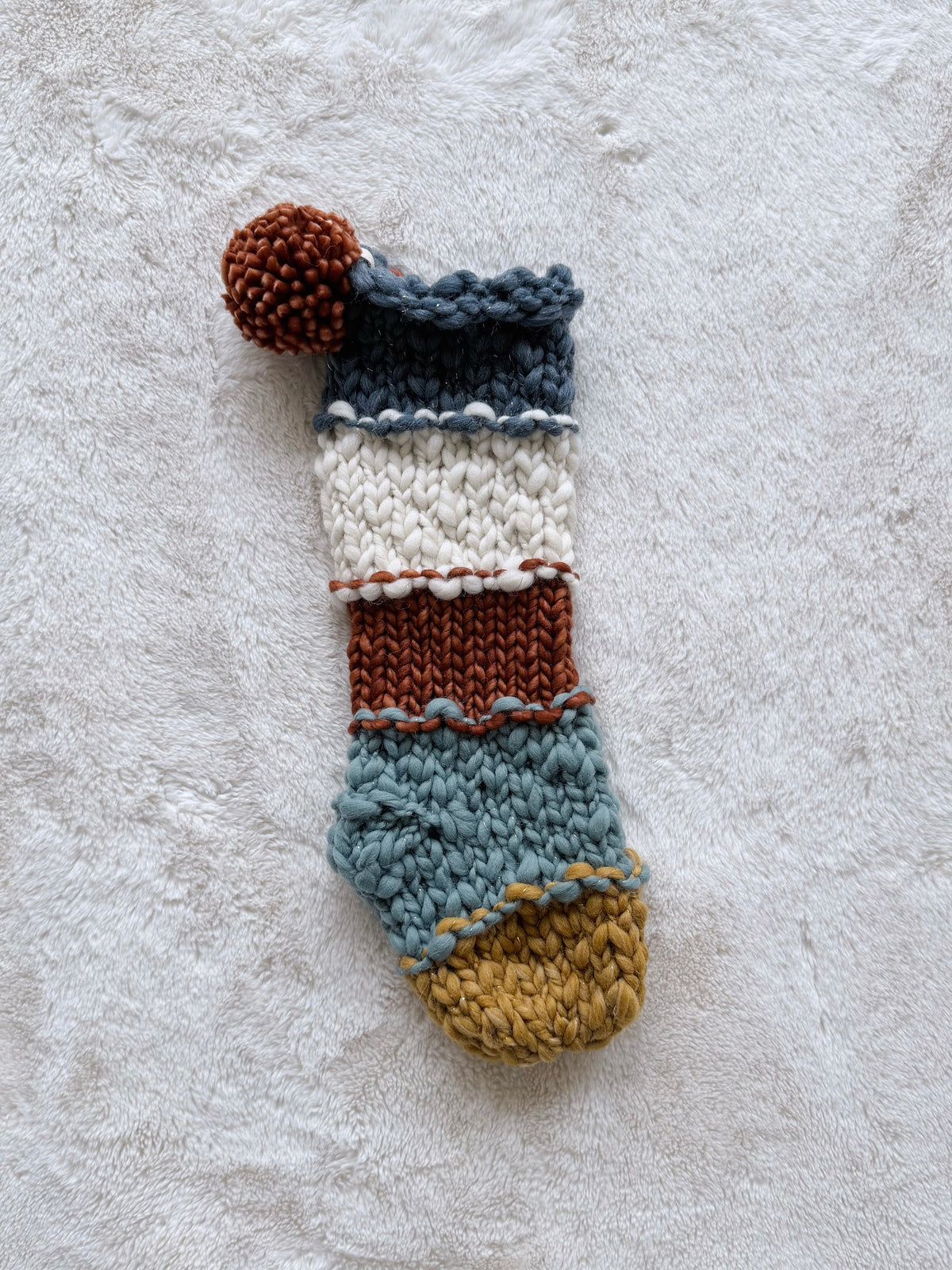 Hand Knit Christmas Stocking | Knik