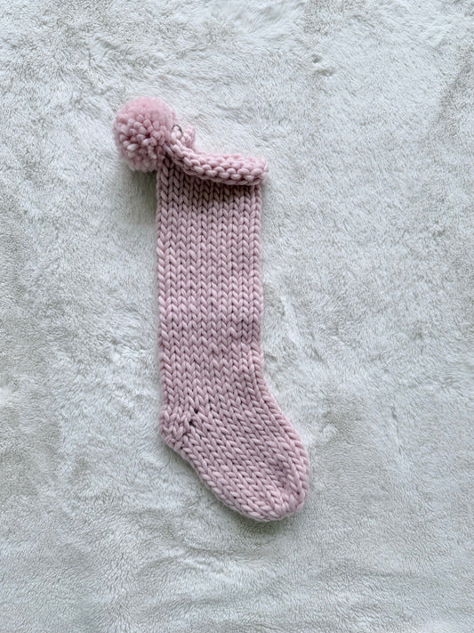 Hand Knit Christmas Stocking | Willow