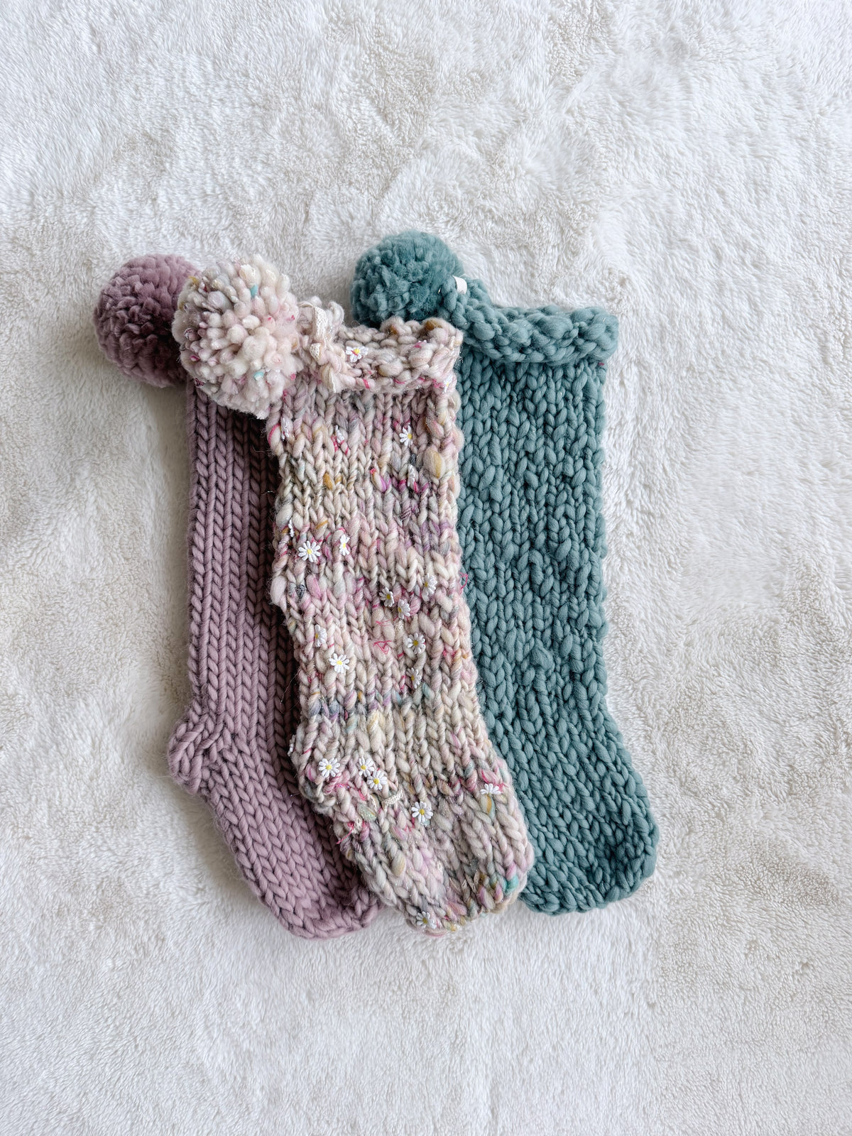 Hand Knit Christmas Stocking | Symphony Lake