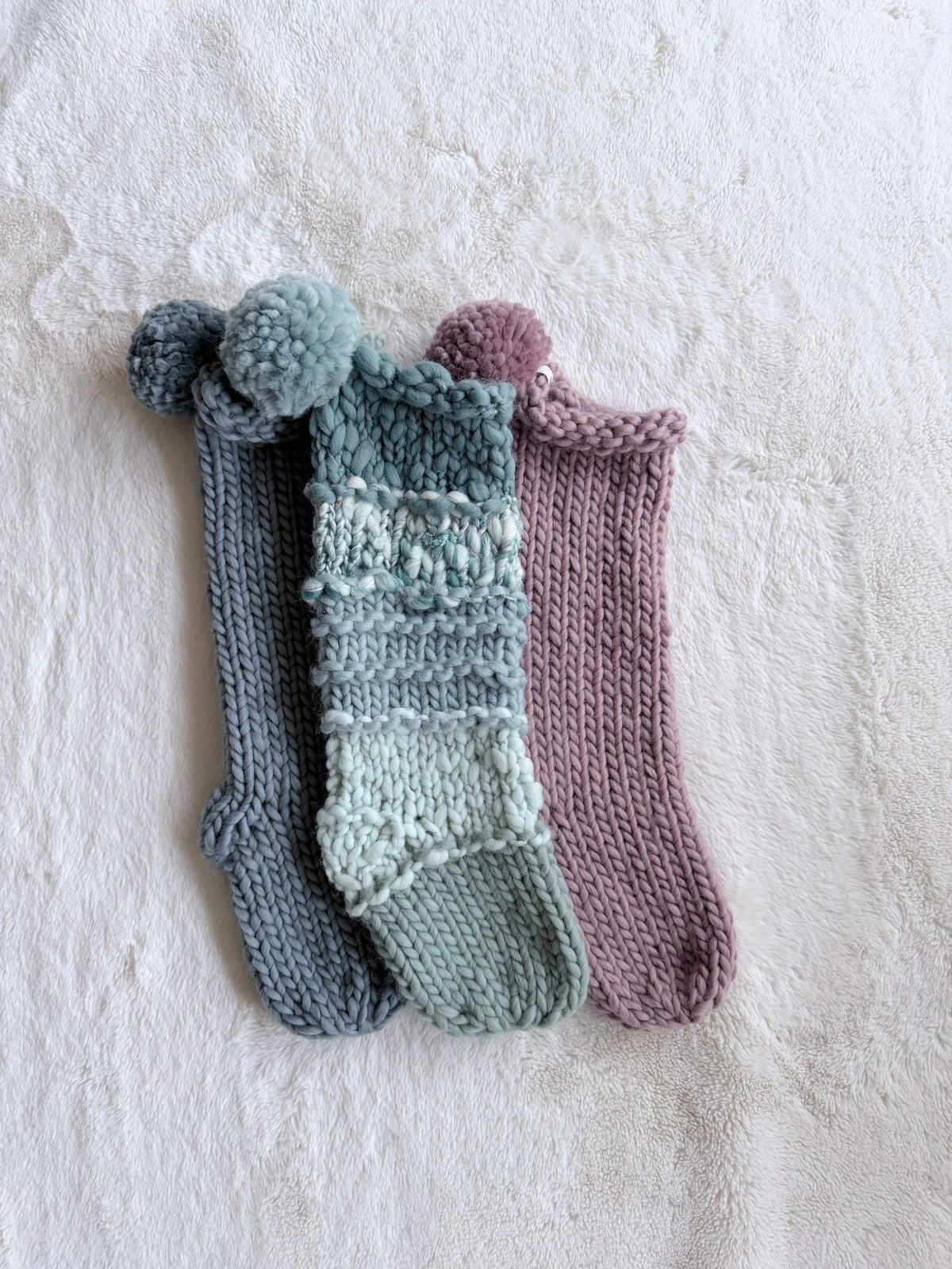 Hand Knit Christmas Stocking | Symphony Lake