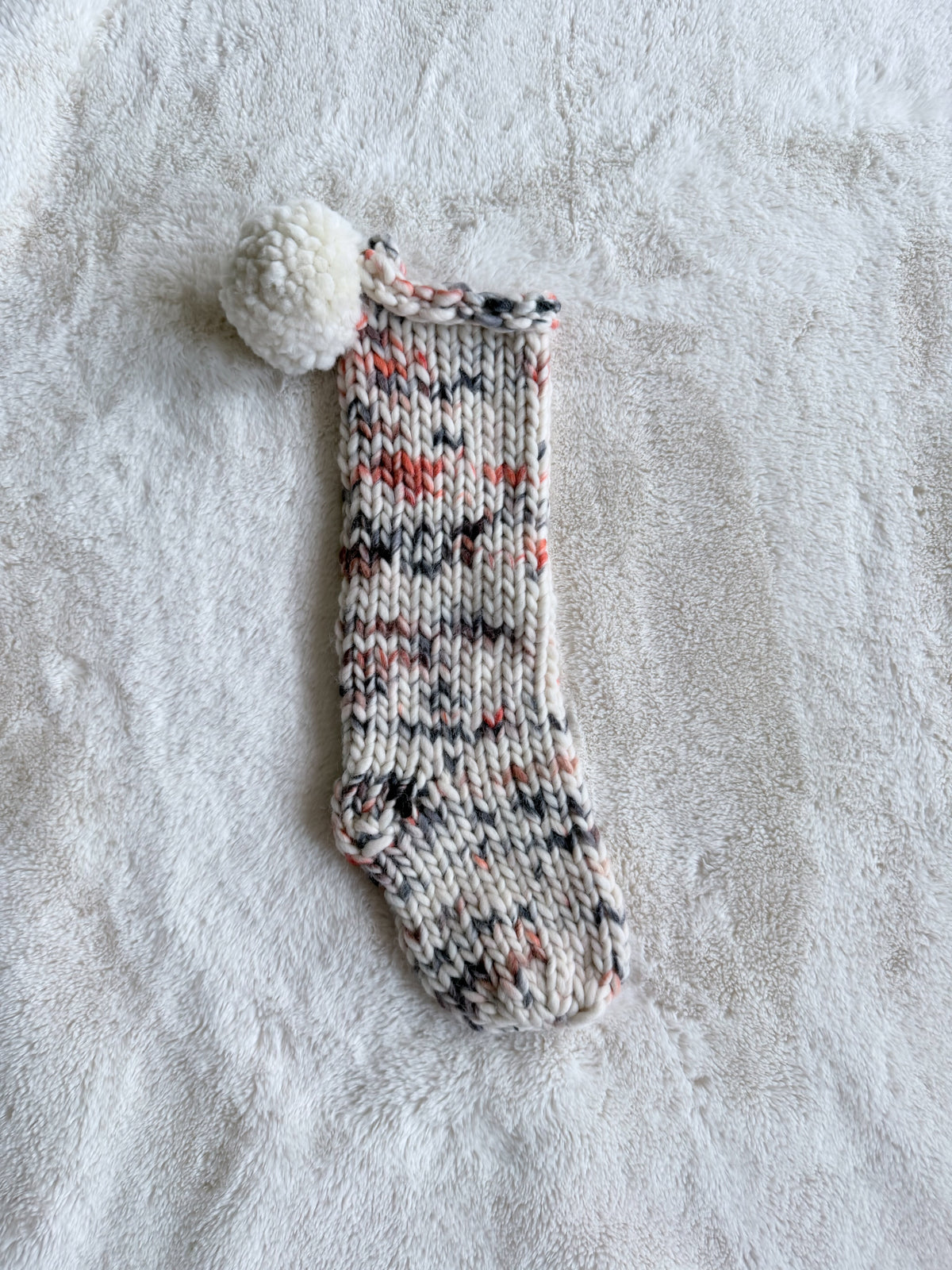 Hand Knit Christmas Stocking | Ptarmigan