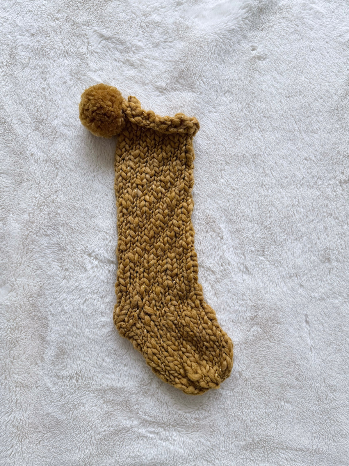 Hand Knit Christmas Stocking | Klondike