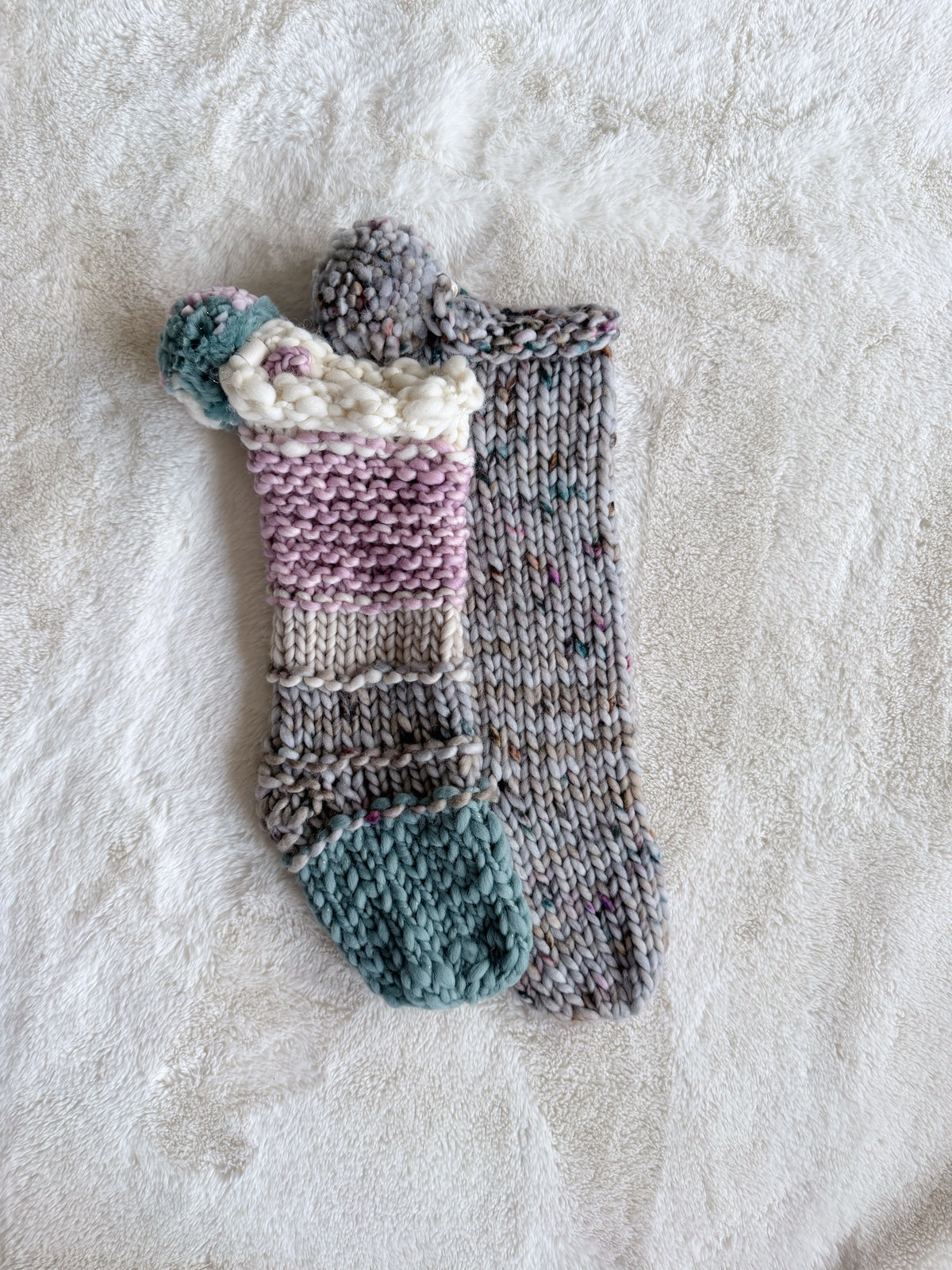 Hand Knit Christmas Stocking | Knik