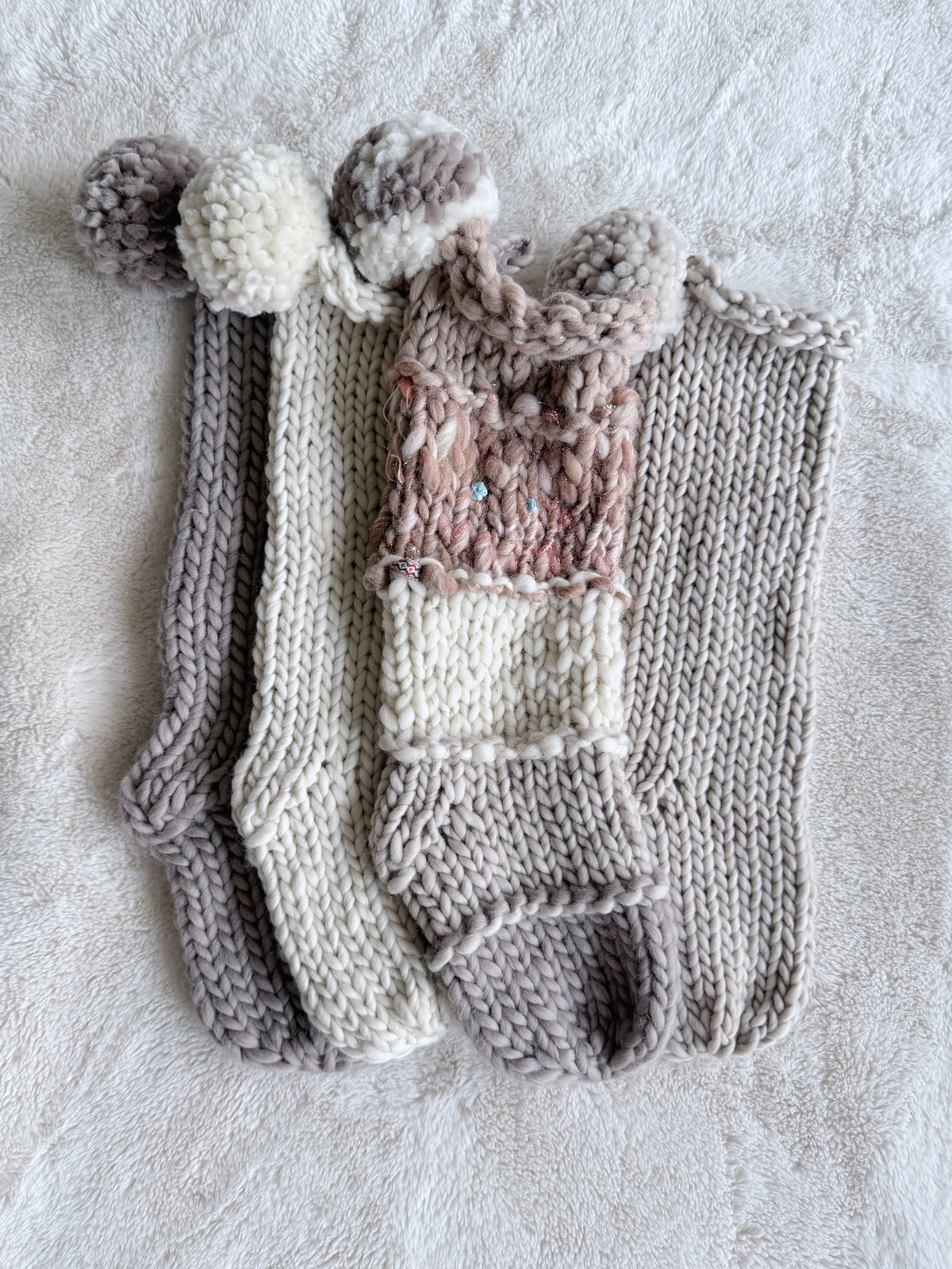 Hand Knit Christmas Stocking | Rabbit Creek