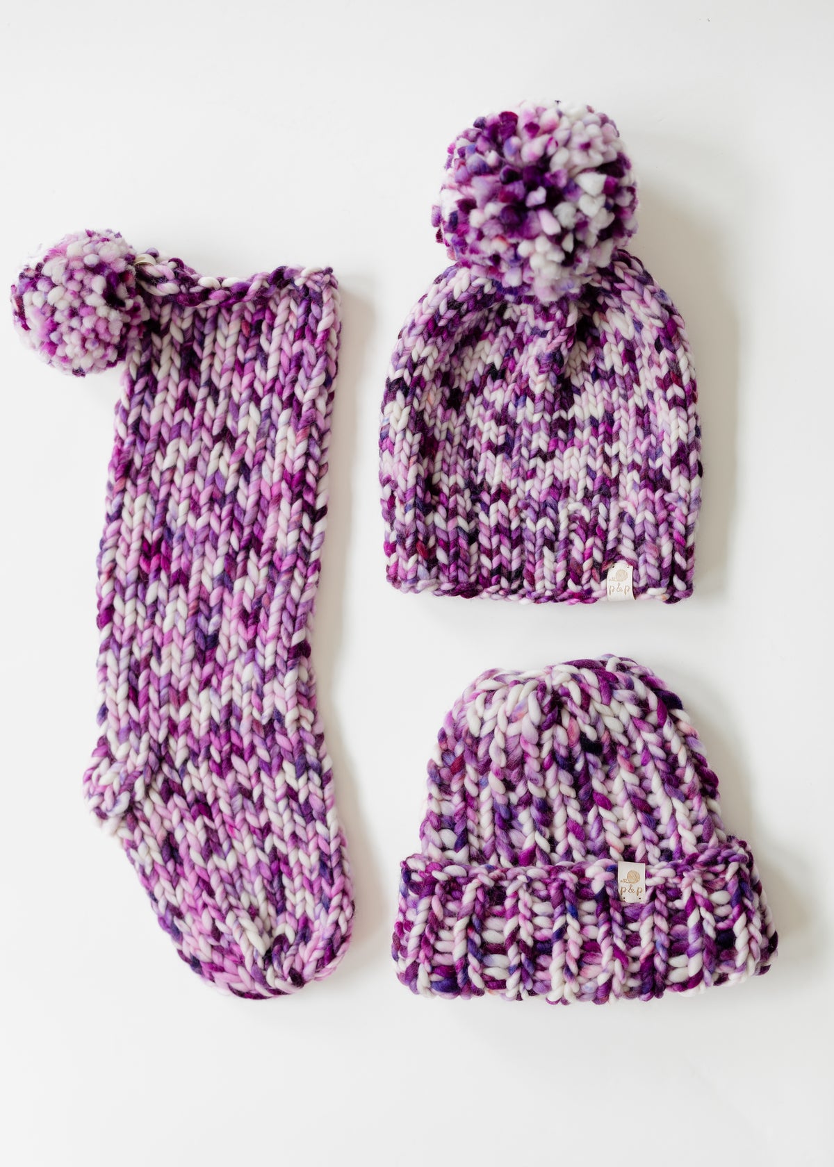 Blueberry Cream | Limited Edition Hand-Knit Collection