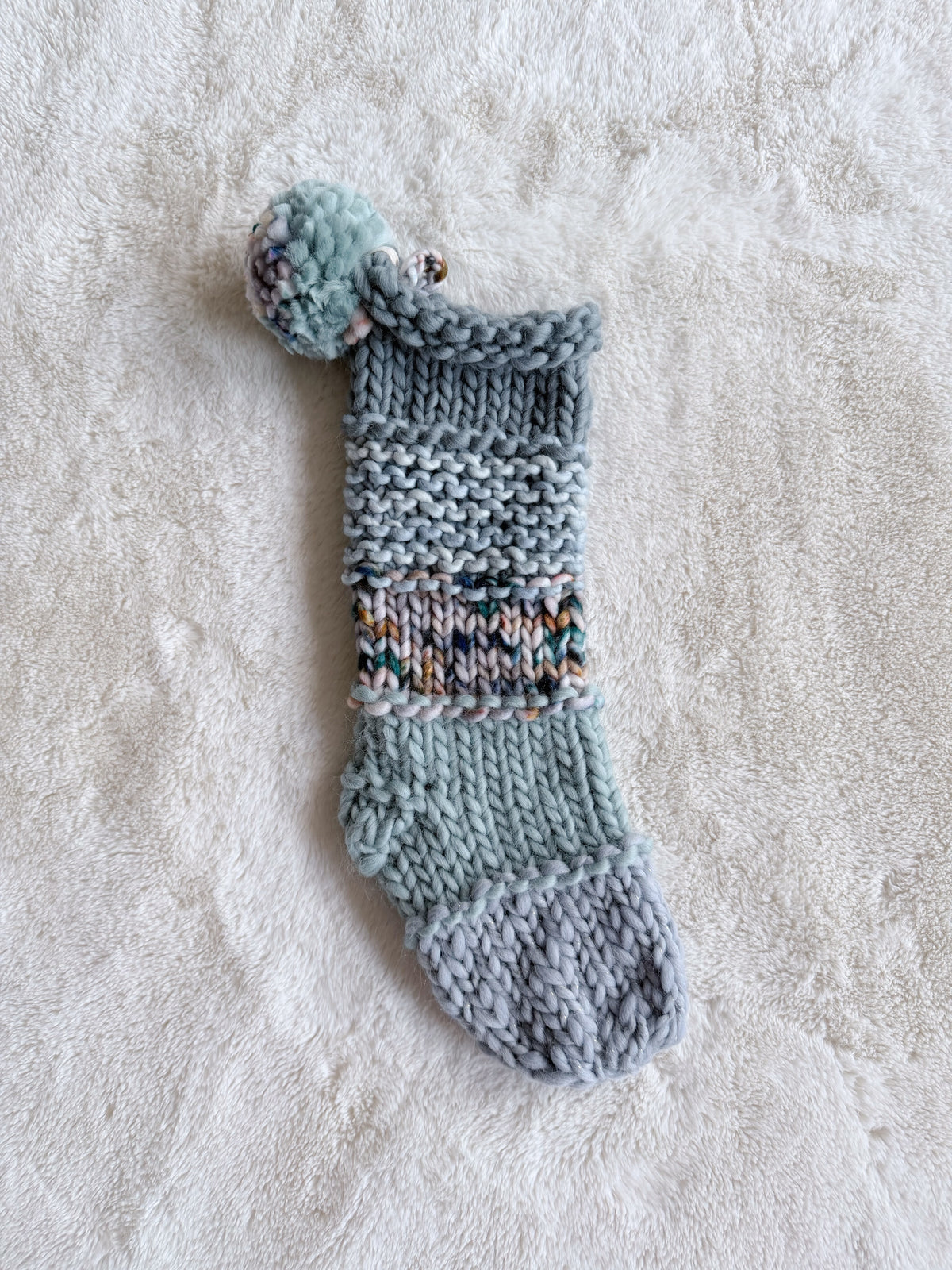 Hand Knit Christmas Stocking | Portage