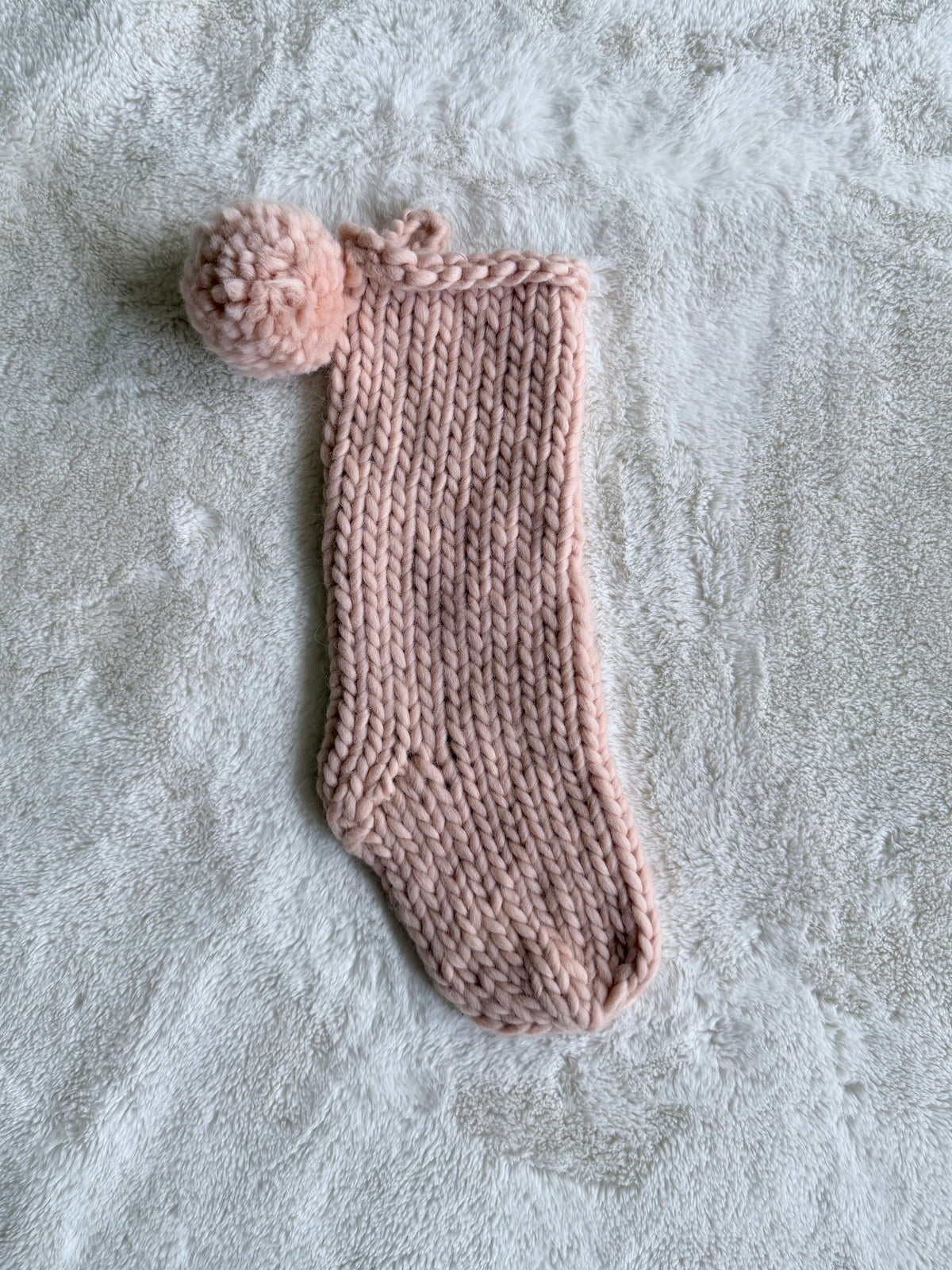 Hand Knit Christmas Stocking | Blush Creek