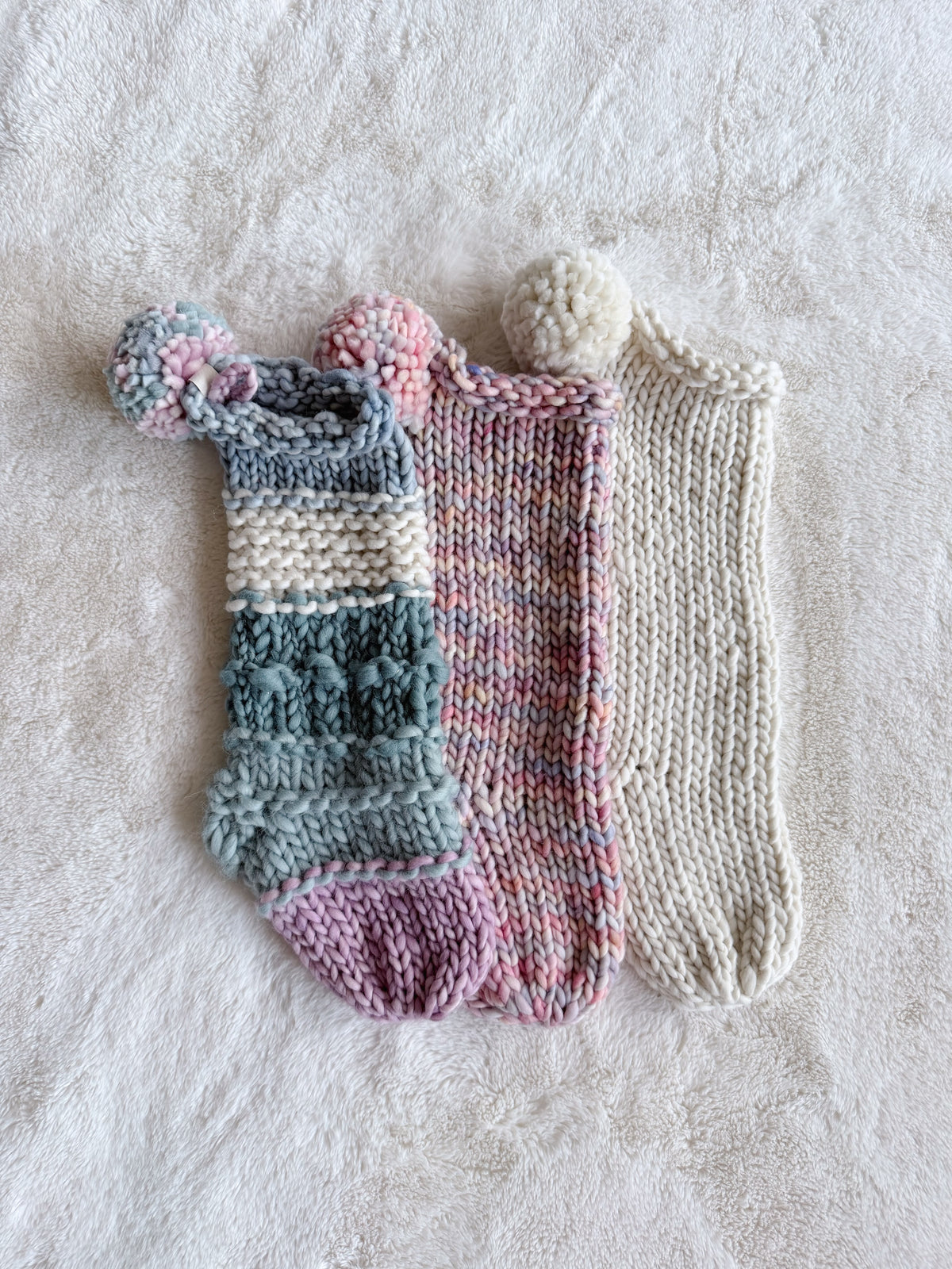 Hand Knit Christmas Stocking | Arctic Crossing