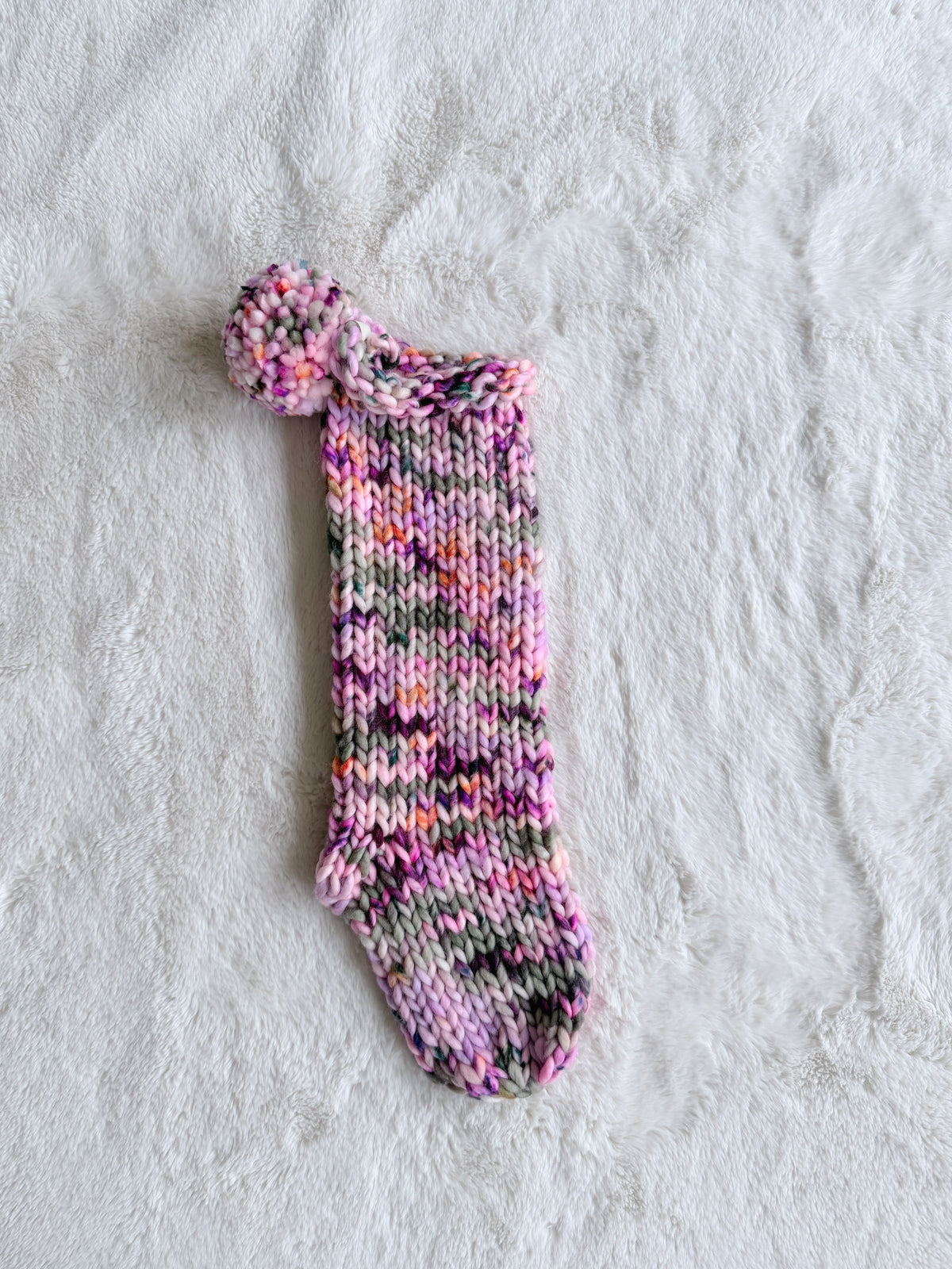 Hand Knit Christmas Stocking | Tigerweed