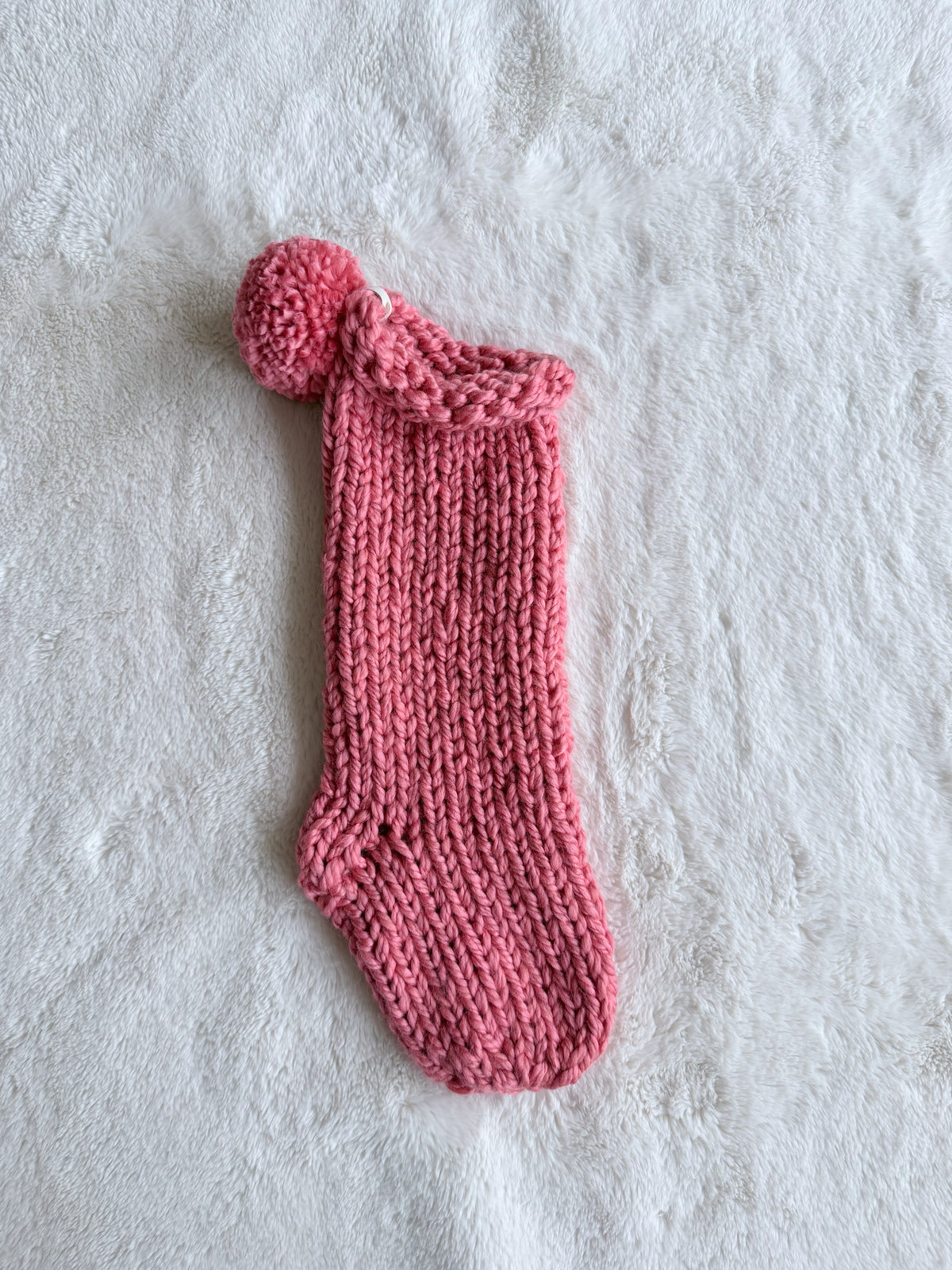 Hand Knit Christmas Stocking | Coral Creek