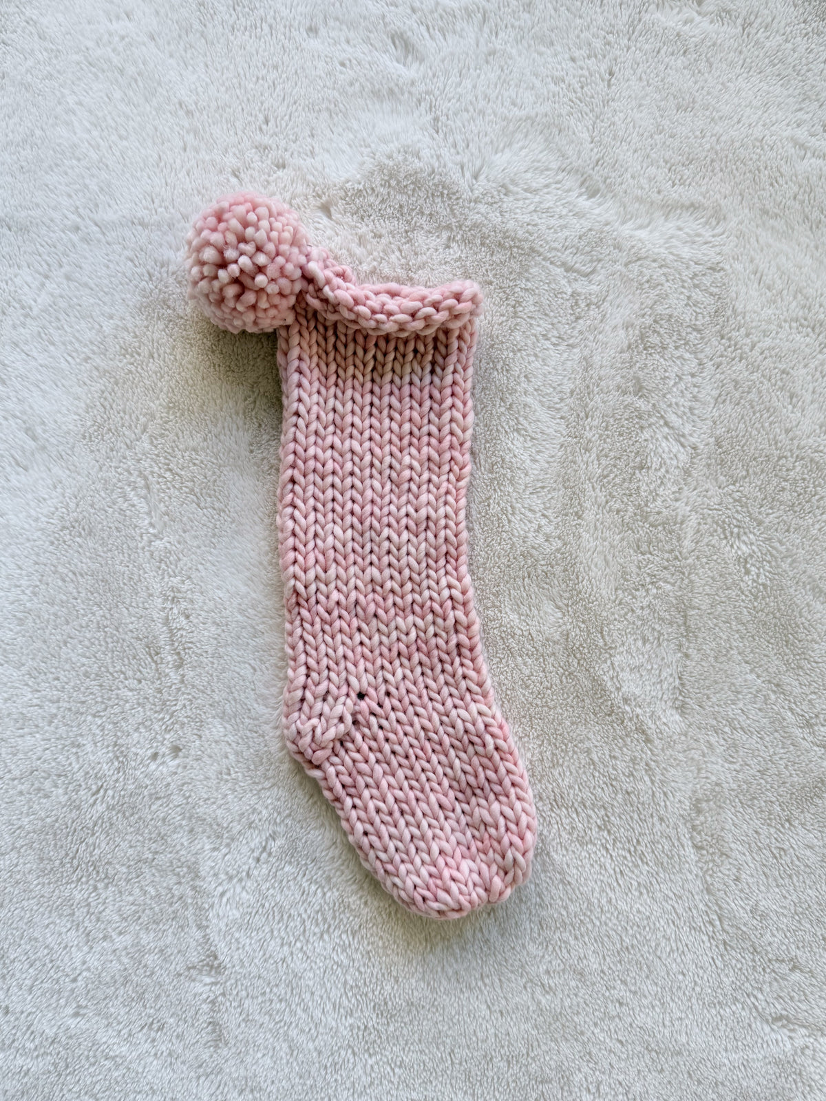 Signature Denali Stocking | Almond Blossom