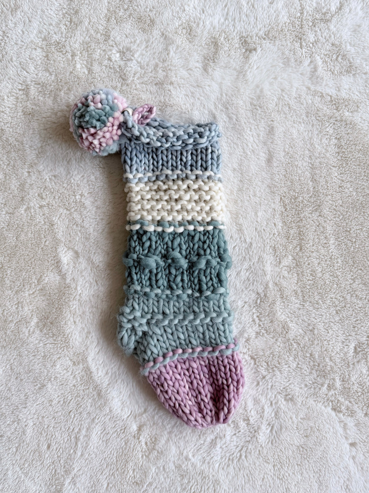 Hand Knit Christmas Stocking | Arctic Crossing