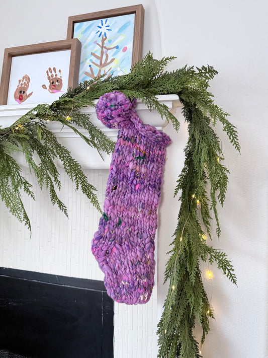 Ready to ship stocking Winterberry