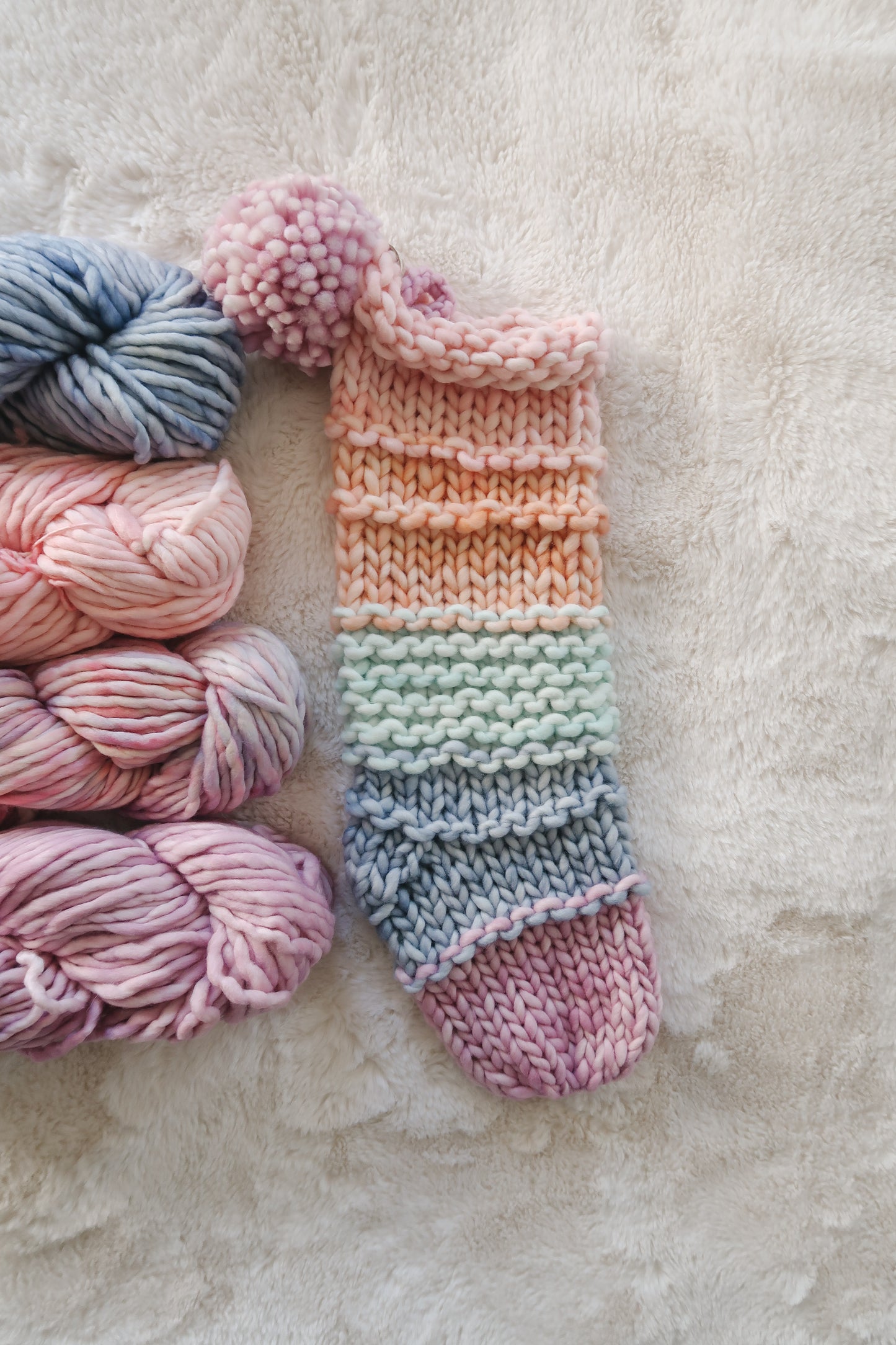 Five-Color Heirloom Stocking | Choose Your Colors