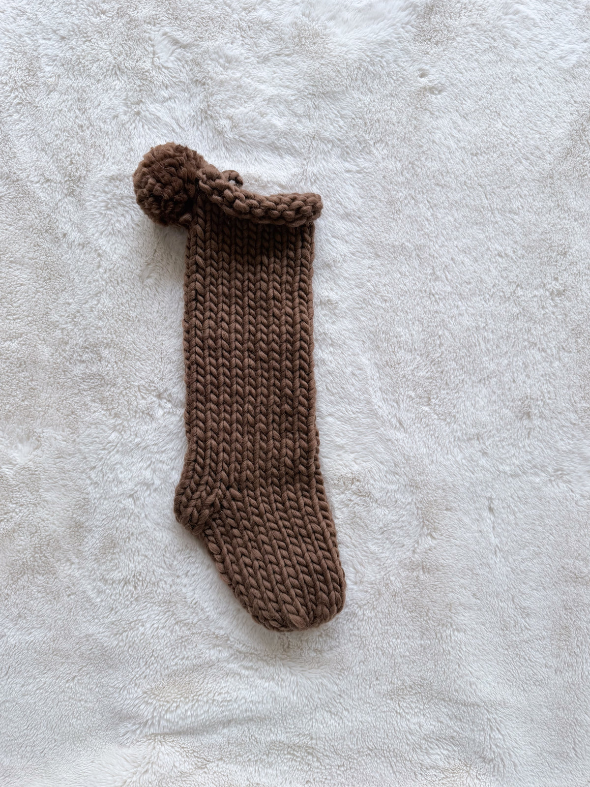 Hand Knit Christmas Stocking | Moose Creek