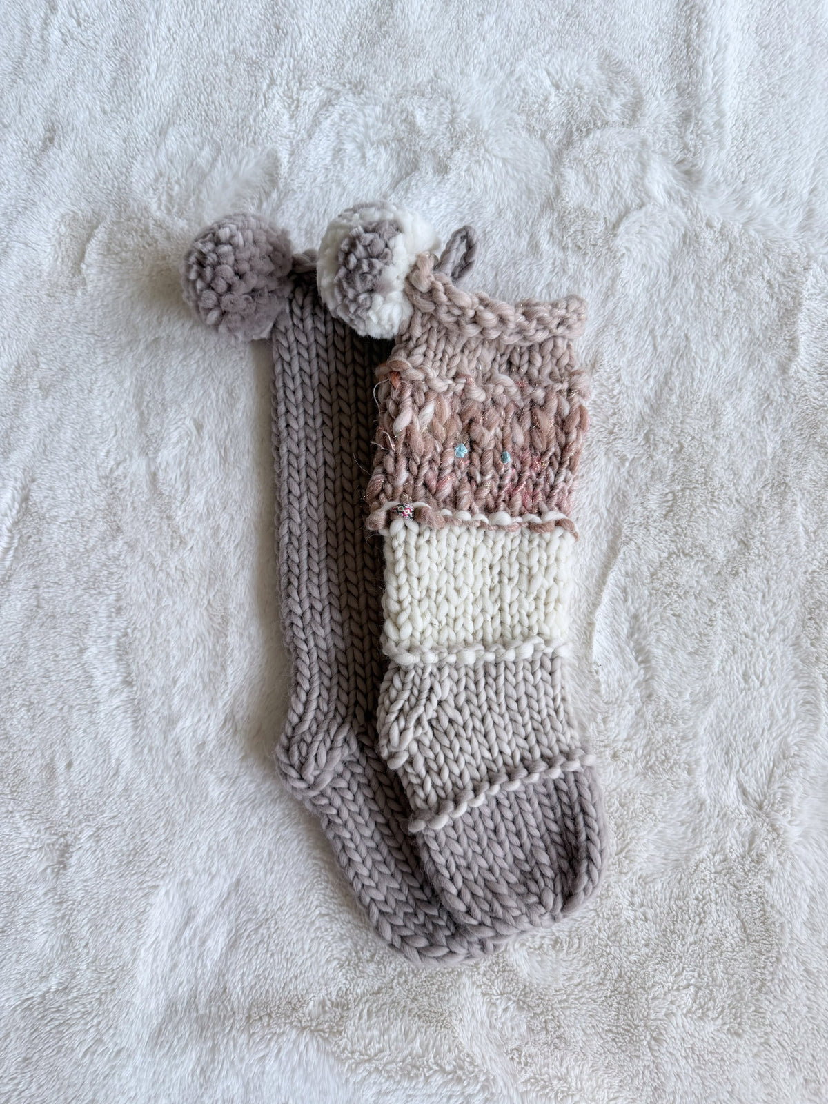 Hand Knit Christmas Stocking | Rabbit Creek