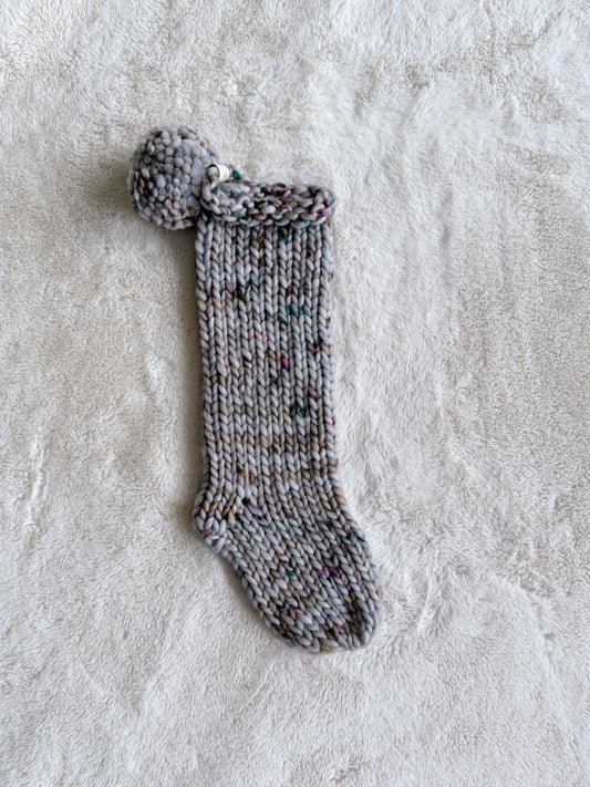Hand Knit Christmas Stocking | Knik