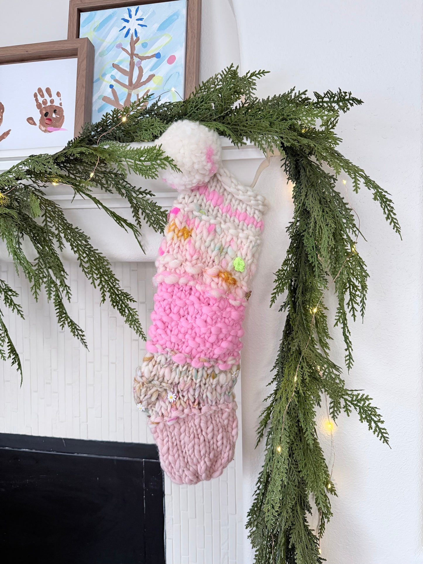 Ready to ship stocking Frosted