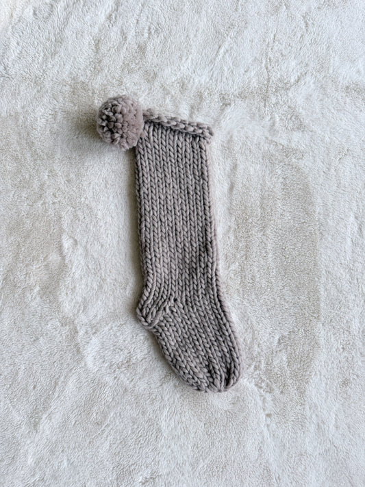 Hand Knit Christmas Stocking | Rabbit Creek
