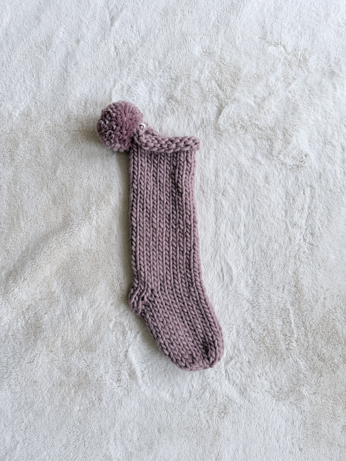 Hand Knit Christmas Stocking | Symphony Lake