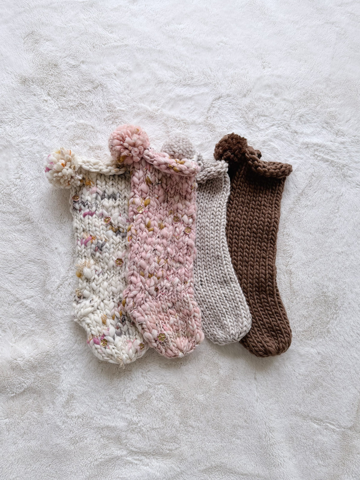 Hand Knit Christmas Stocking | Moose Creek