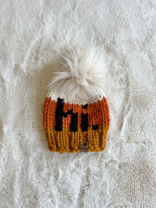 3-6 months candy corn + hi