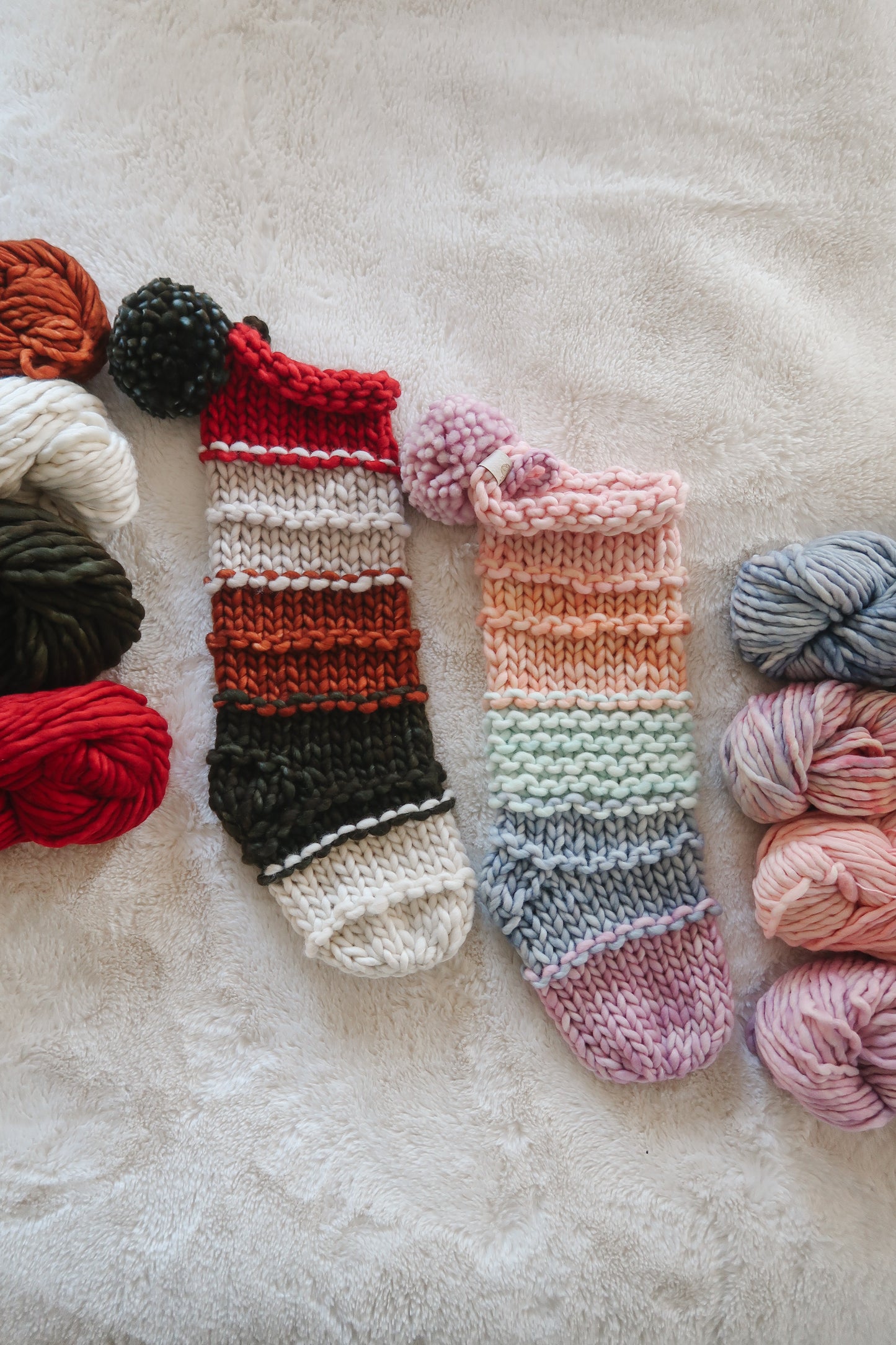 Five-Color Heirloom Stocking | Choose Your Colors